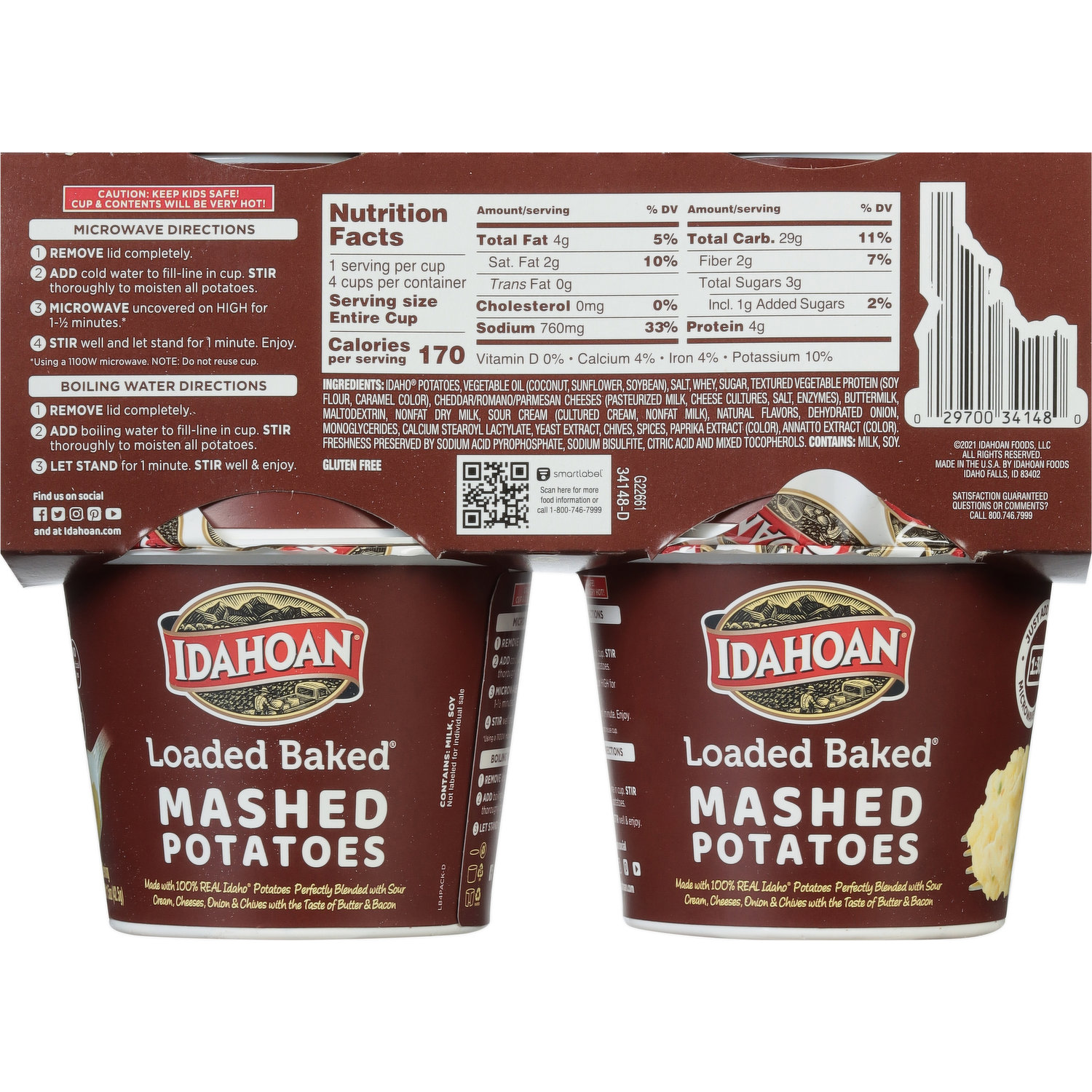 Idahoan® Potato Rolls - Idahoan Mashed Potatoes - Idahoan Foods LLC