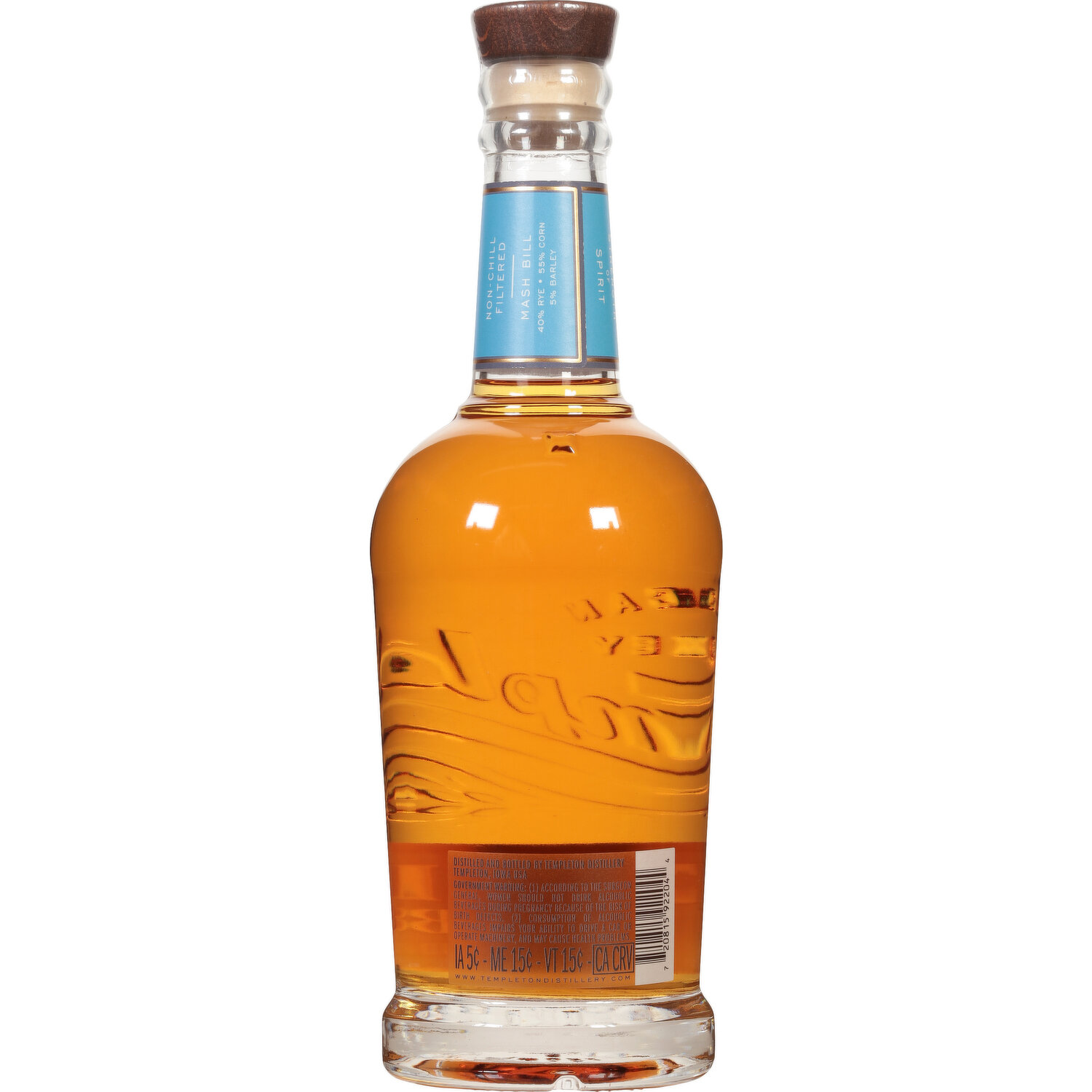 Templeton FORTITUDE Bourbon - Whiskey for the Strong Spirited