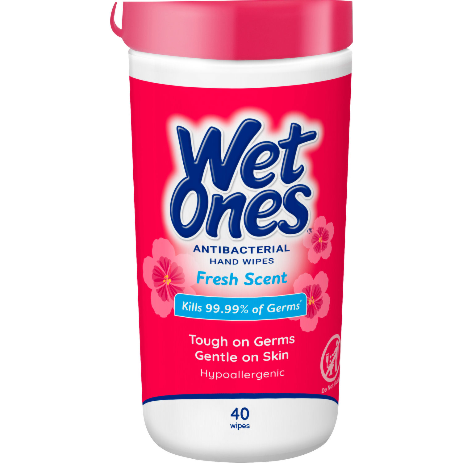 Wet Ones Antibacterial Hand Wipes Fresh