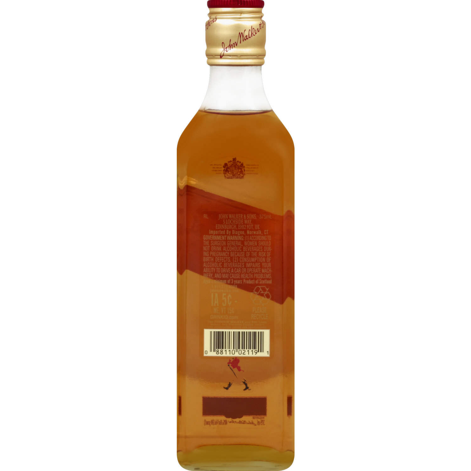 WHISKY JOHNNIE WALKER RED LABEL 3000ml – La Cubiella