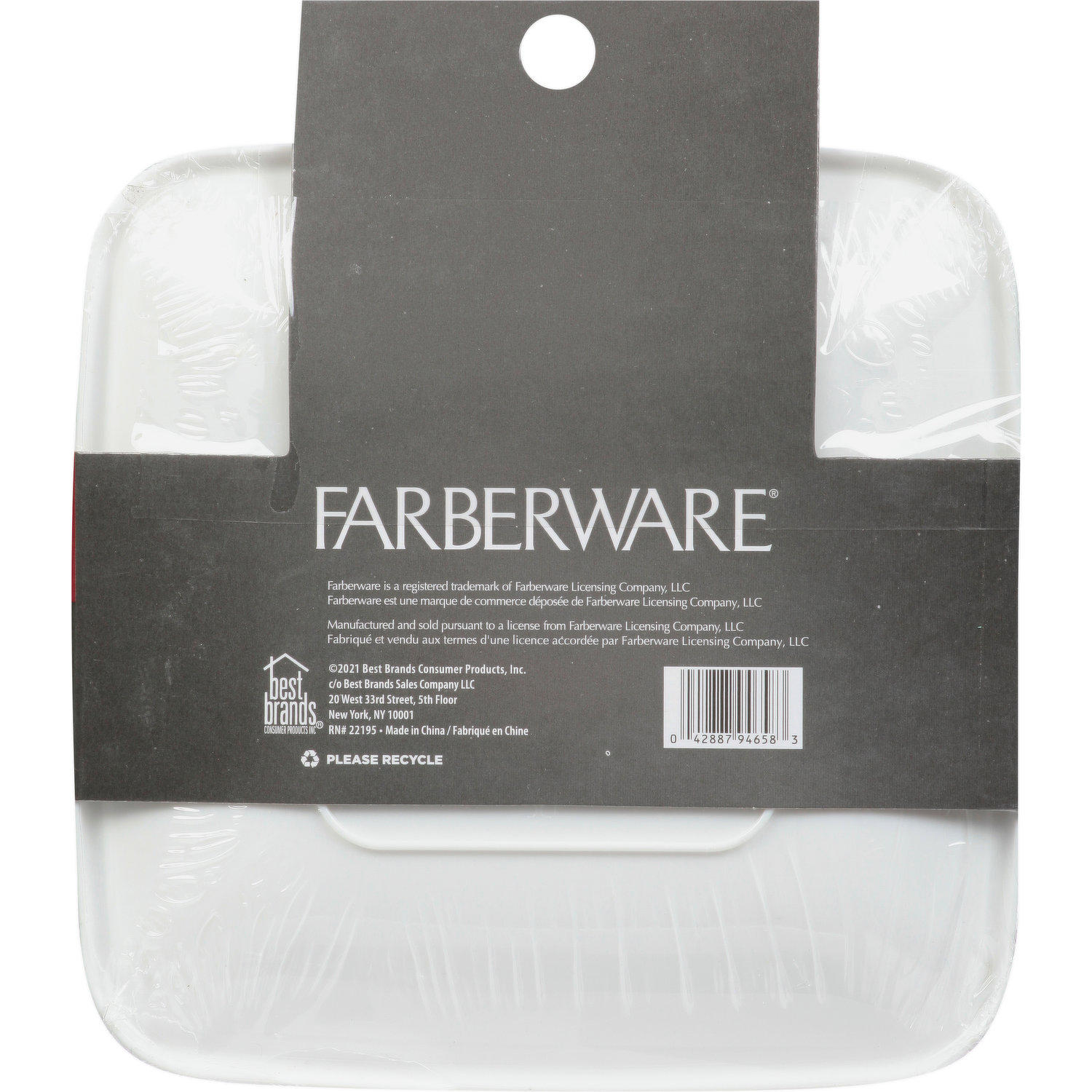 Farberware - Gray Silicone Oven Mitt