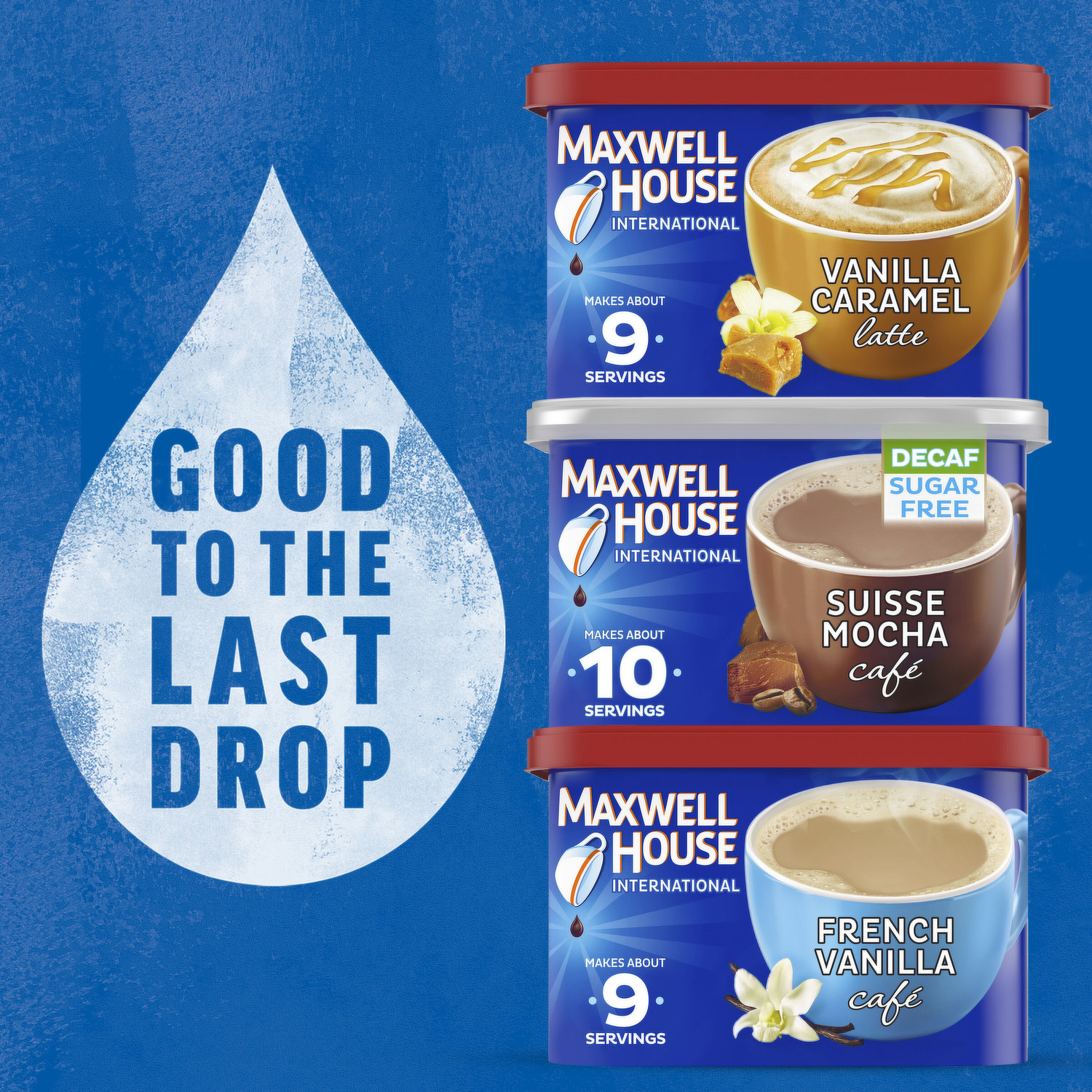 Save on Maxwell House International Cafe-Style Beverage Mix Vanilla Caramel  Latte Order Online Delivery