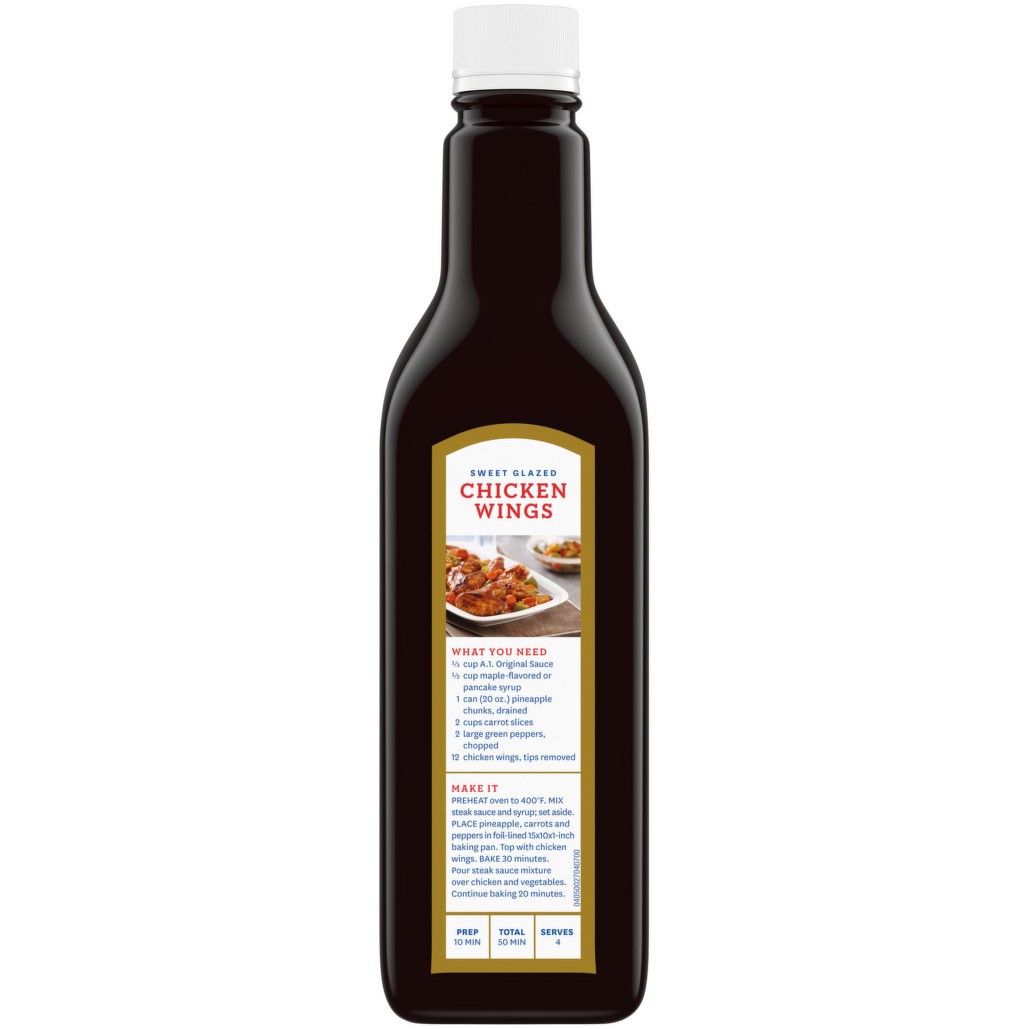 A.1. Original Steak Sauce Bottle, 10 Ounce, 12 Per Case