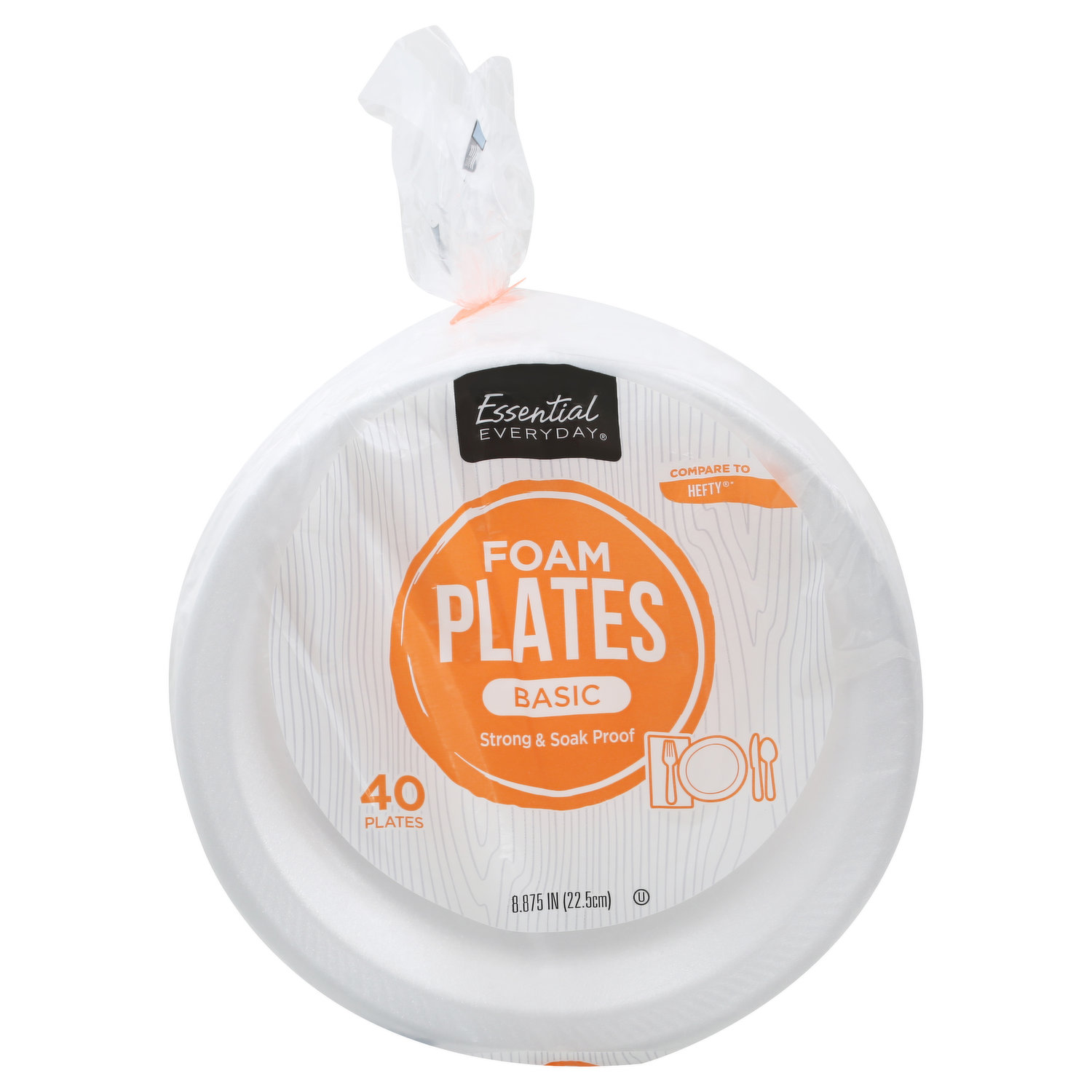 Hefty Plates, Soak Proof, 8.875 Inch « Discount Drug Mart