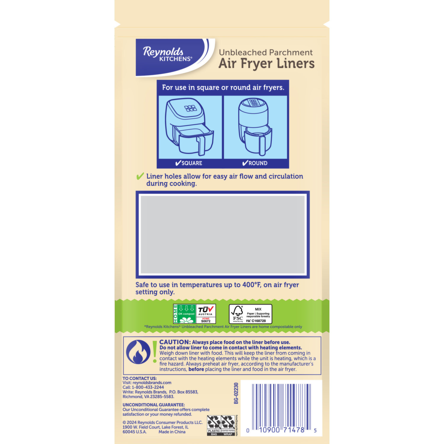 Reynolds Unbleached Compostable Parchment Paper (1 unit