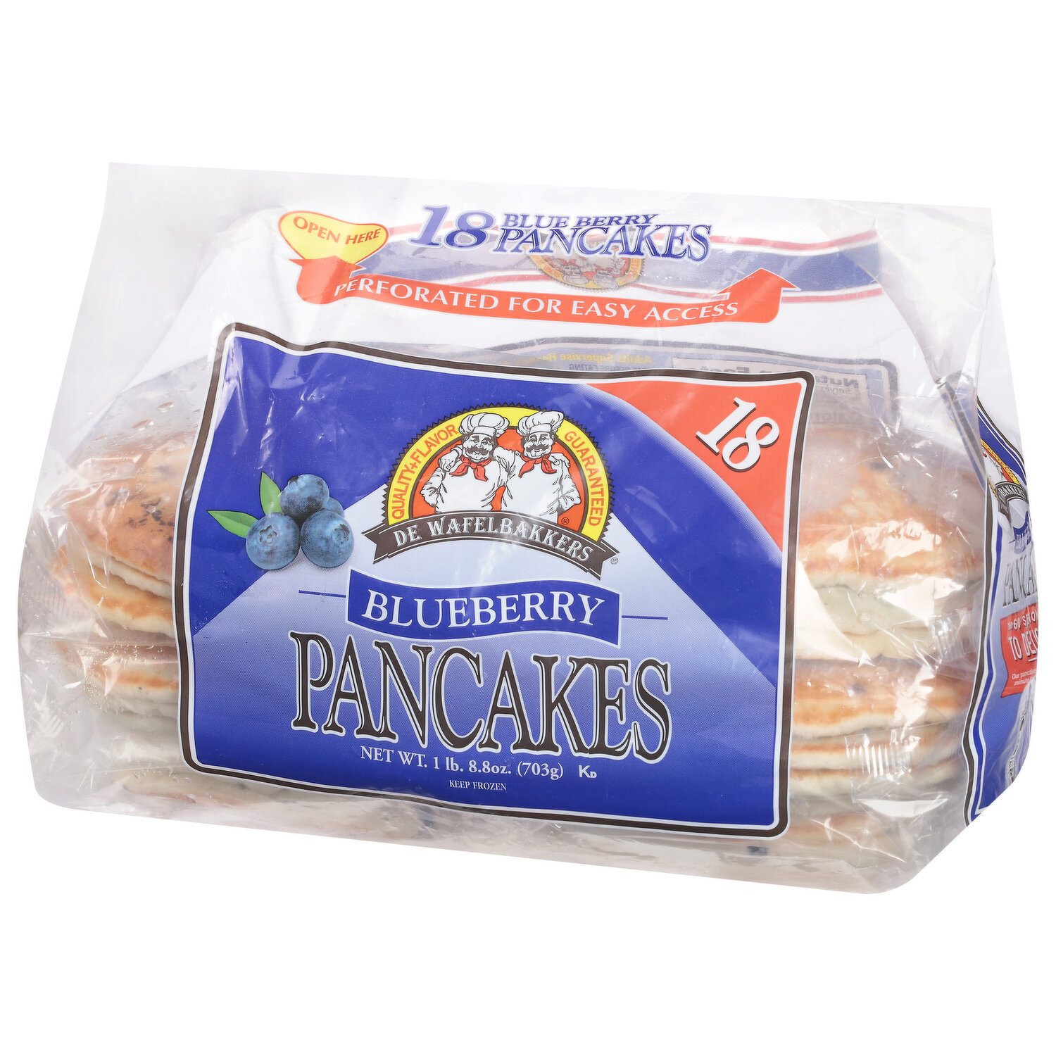 Frozen cheap blueberry pancakes