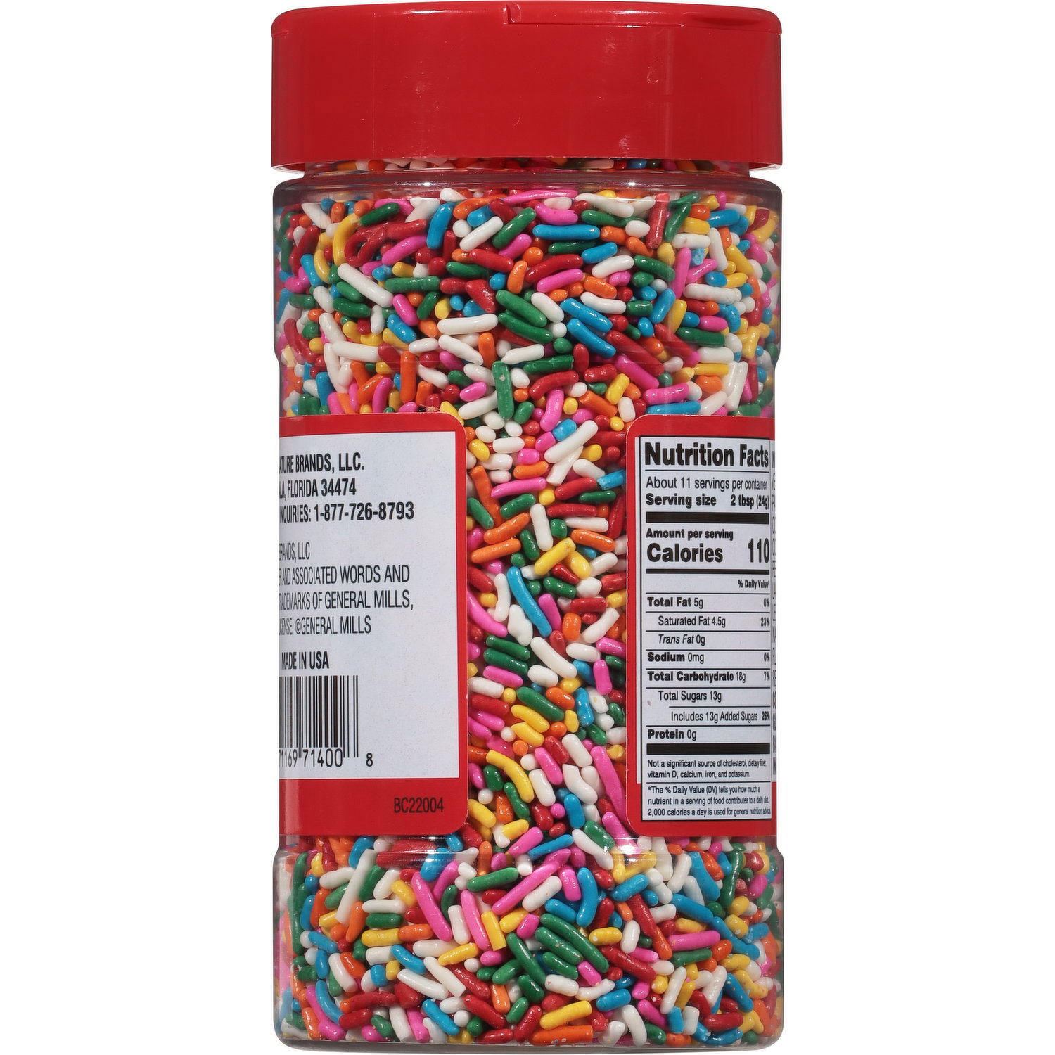 Faux Sprinkles- Rainbow Sprinkles – K & C glitterz