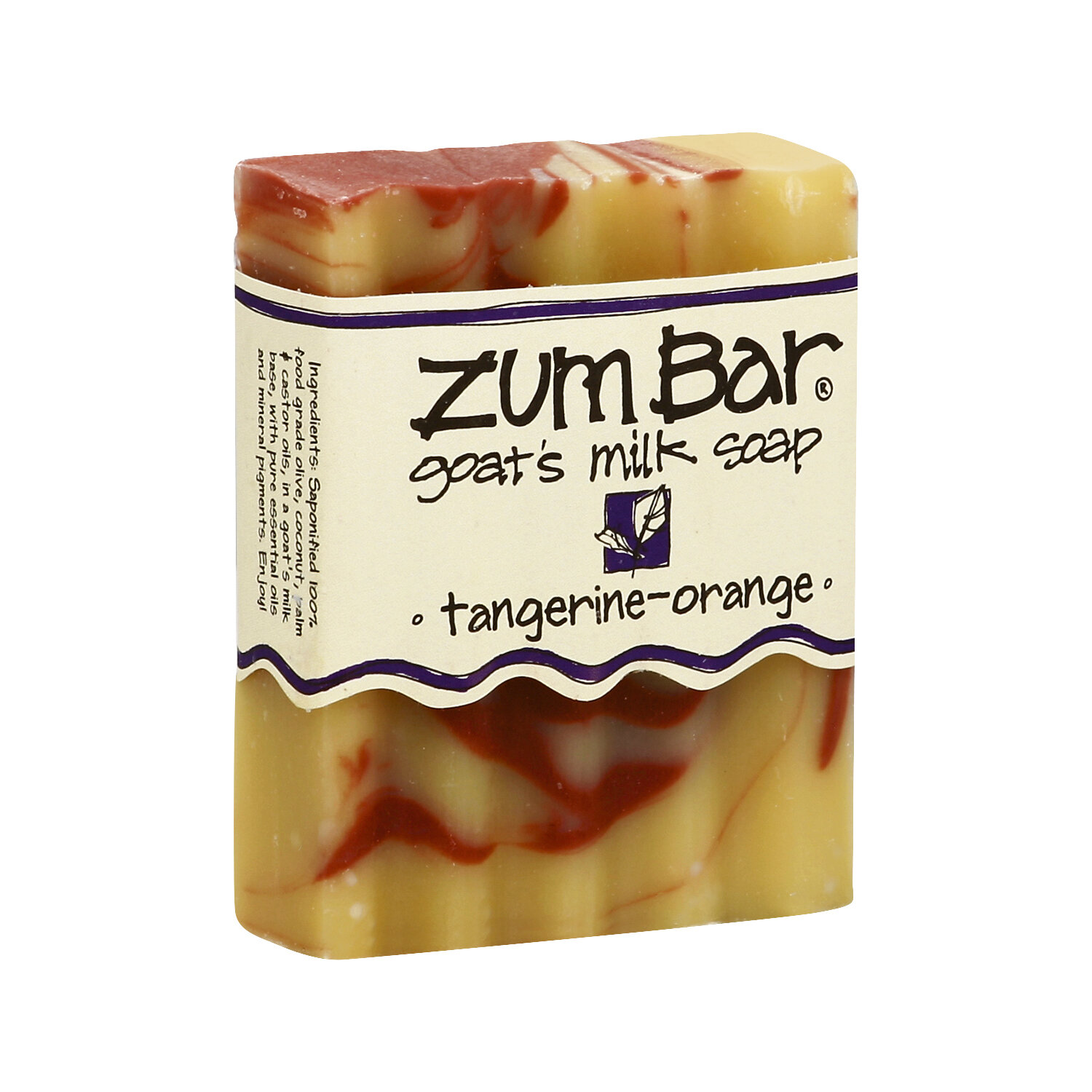 Zum Bar Soap, Goat's Milk, Tangerine-Orange - 3 oz