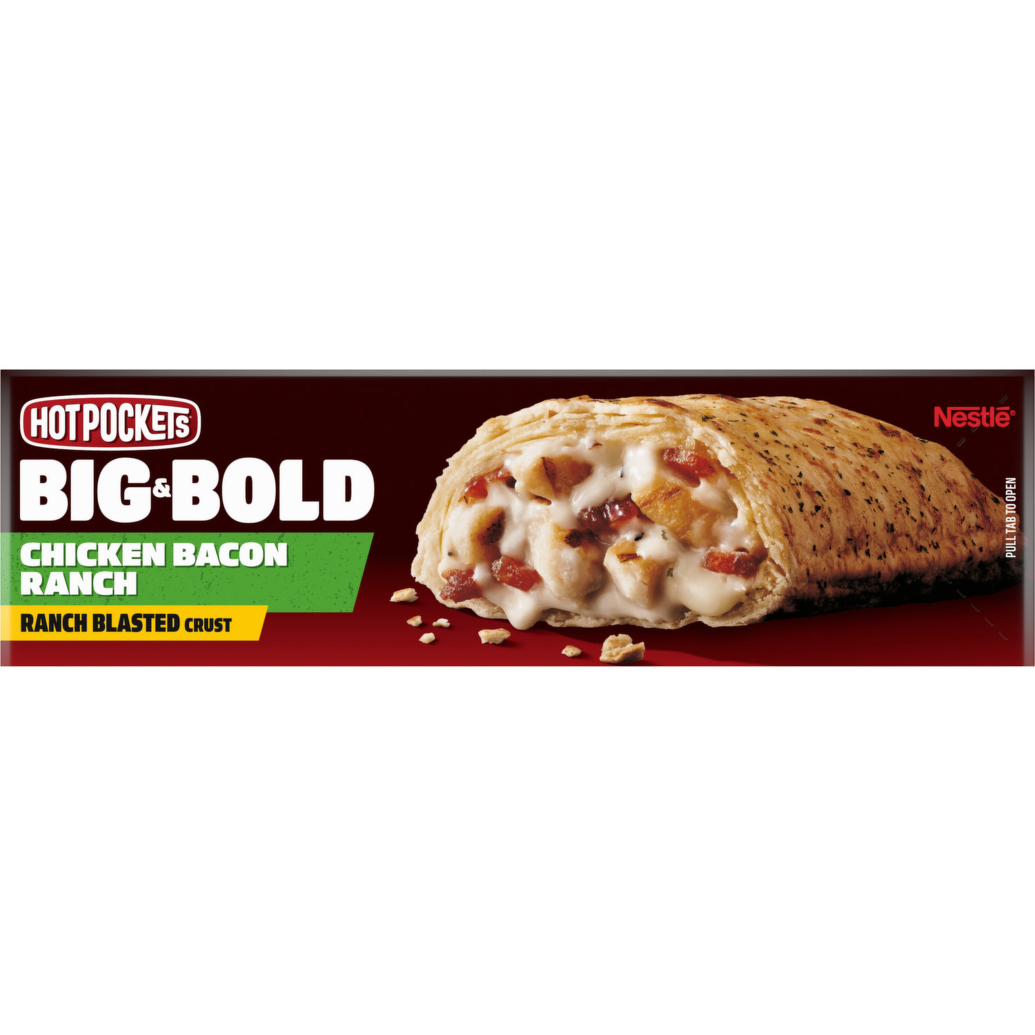 HOT POCKETS BIG & BOLD Chicken Bacon Ranch Frozen Sandwich 2 ct Pack, Appetizers & Snacks