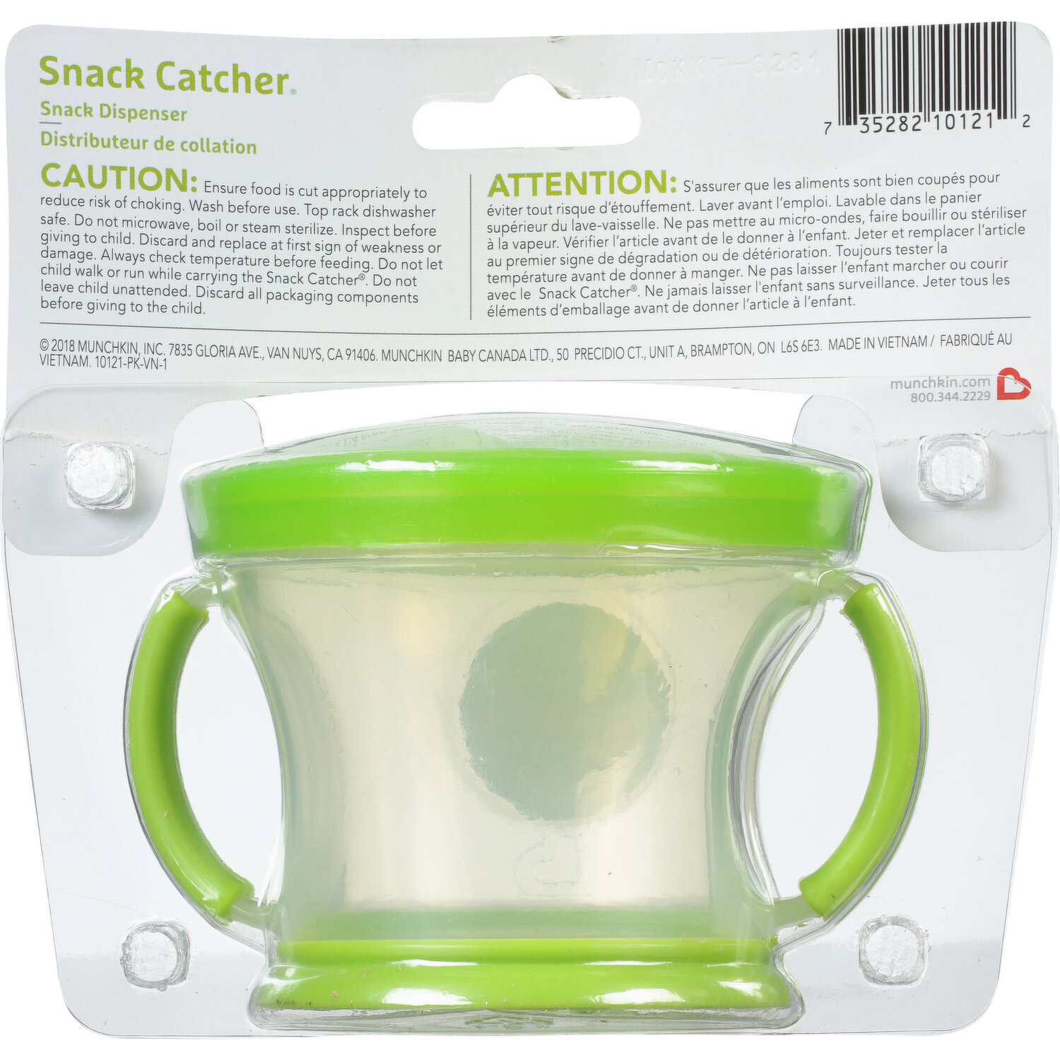 Munchkin 10121 Snack Catcher Assorted Colors