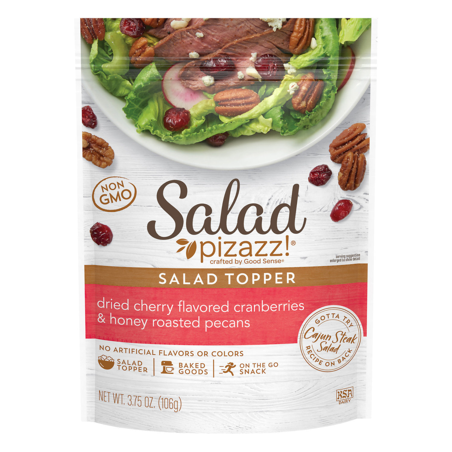 McCormick, Salad Toppins, Crunchy & Flavorful, 3.75oz Bottle (Pack of 3)