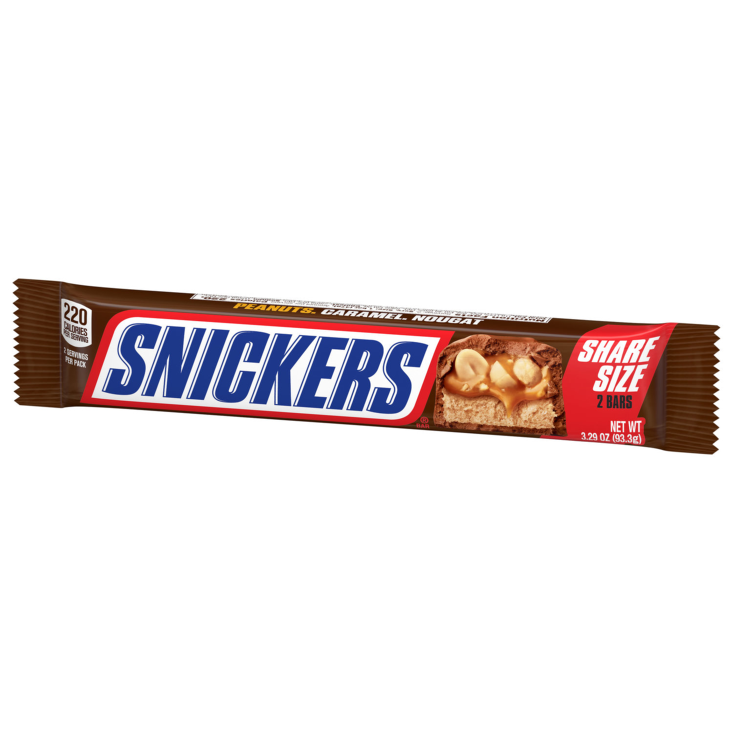 Snickers candy bar nutrition facts