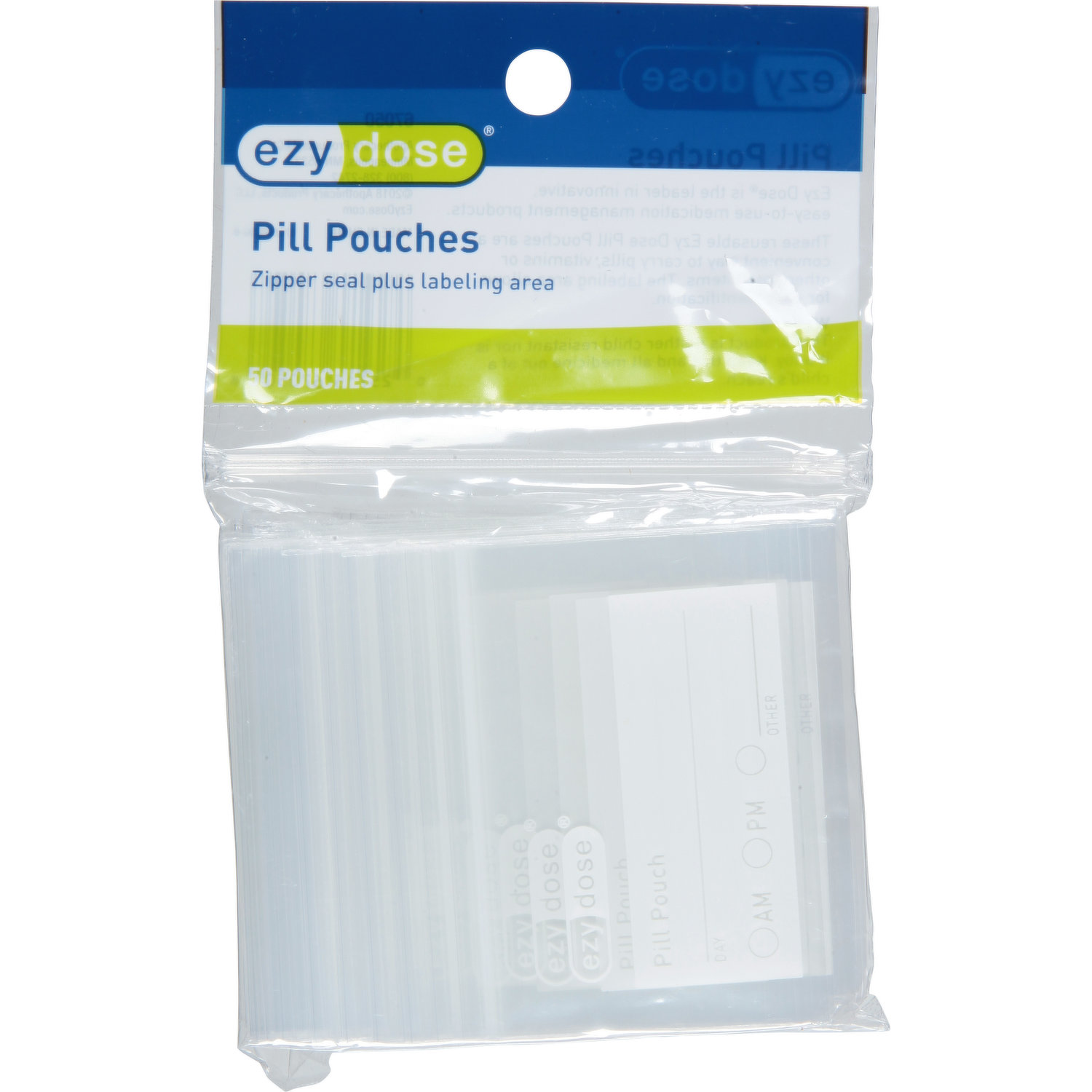 Ezy Dose® Pill Pouches, Disposable