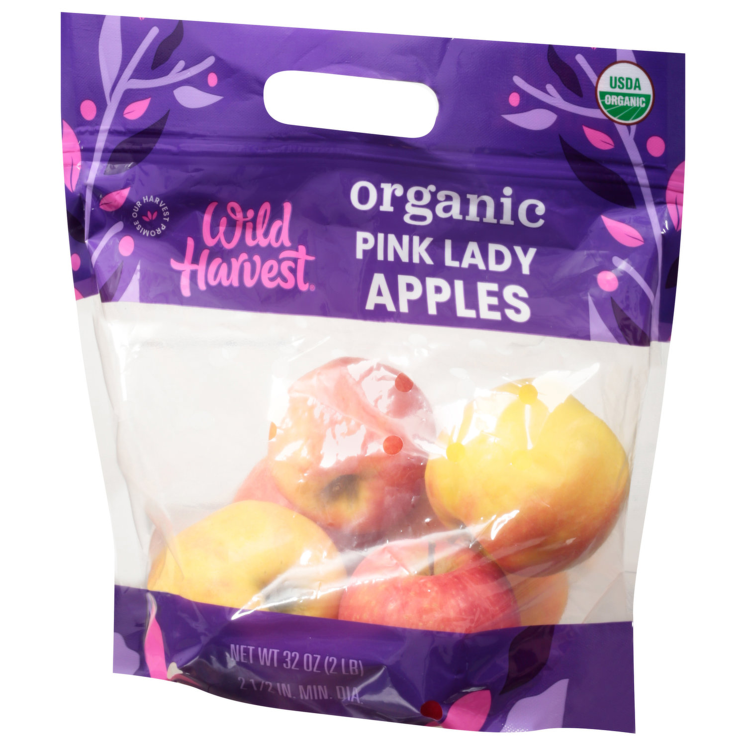 Organic Pink Lady Apple Trio, 3 count, From Our Farmers