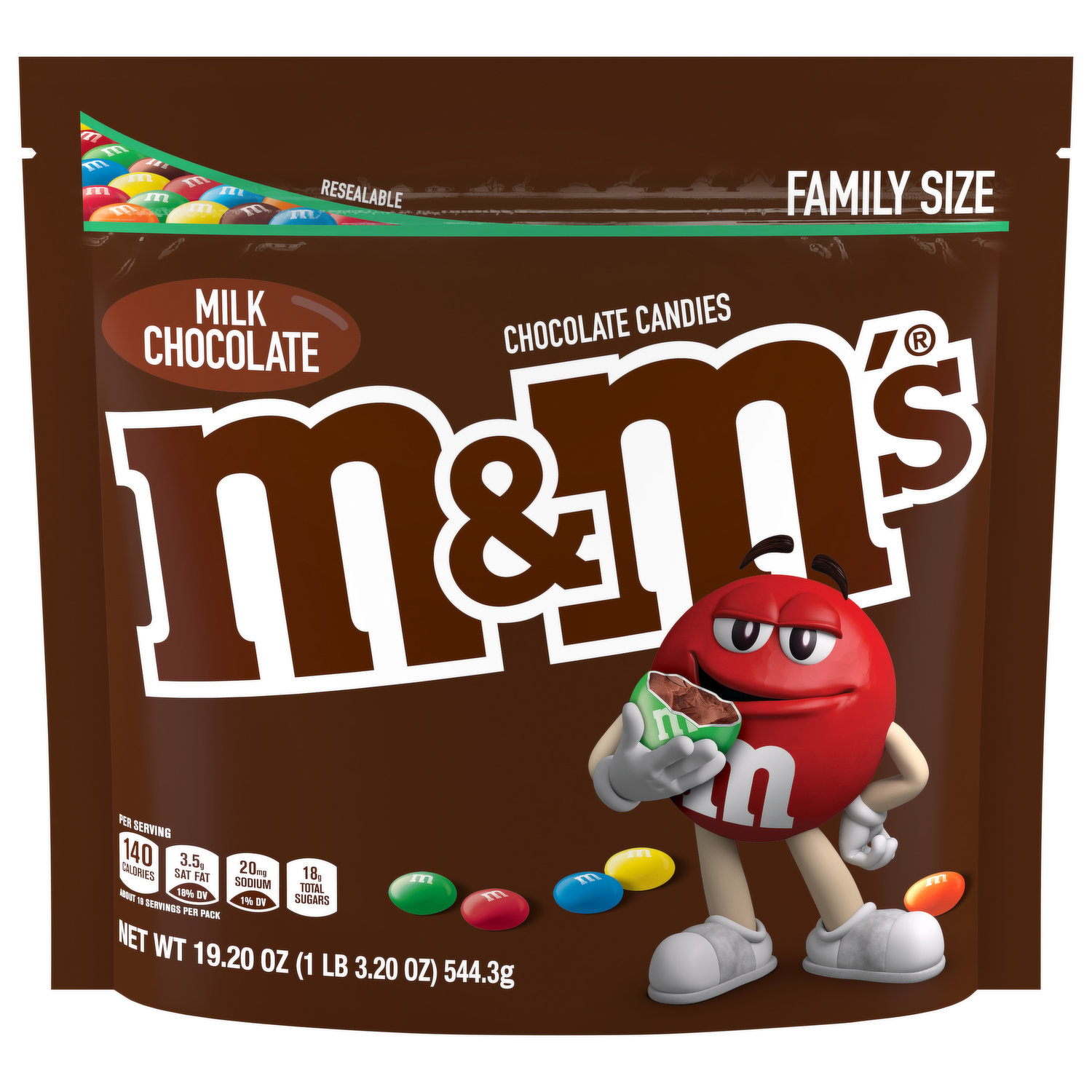 M&M'S Peanut Dark Chocolate Candy Sharing Size 10.1-Ounce Bag (Pack of 8) |  Packaging May Vary