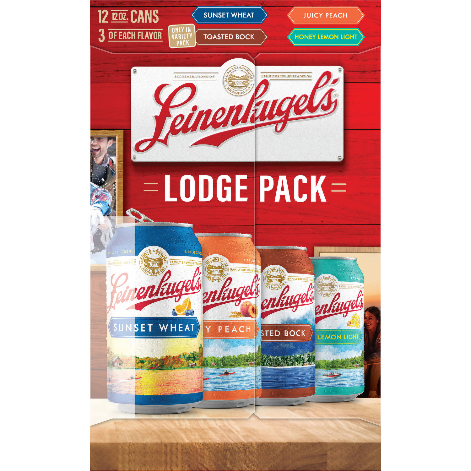 Leinenkugel's Beer, Lodge Pack, 12 Each