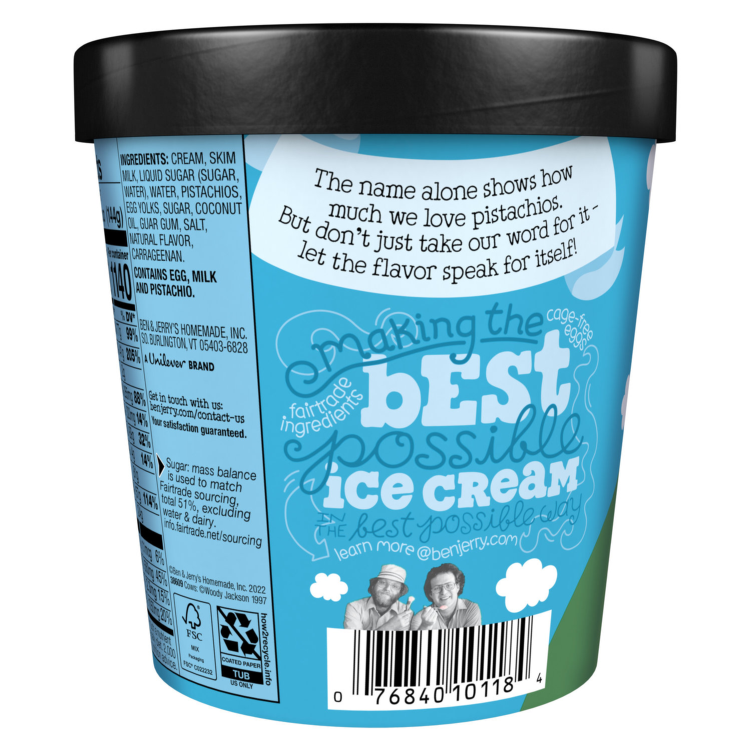 Ben and shop jerry's pistachio