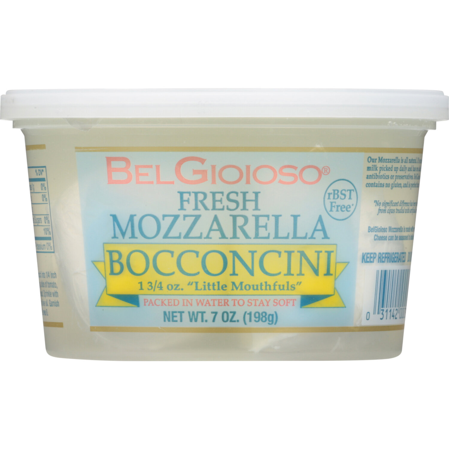 Bille de mozzarella 5 G ENV