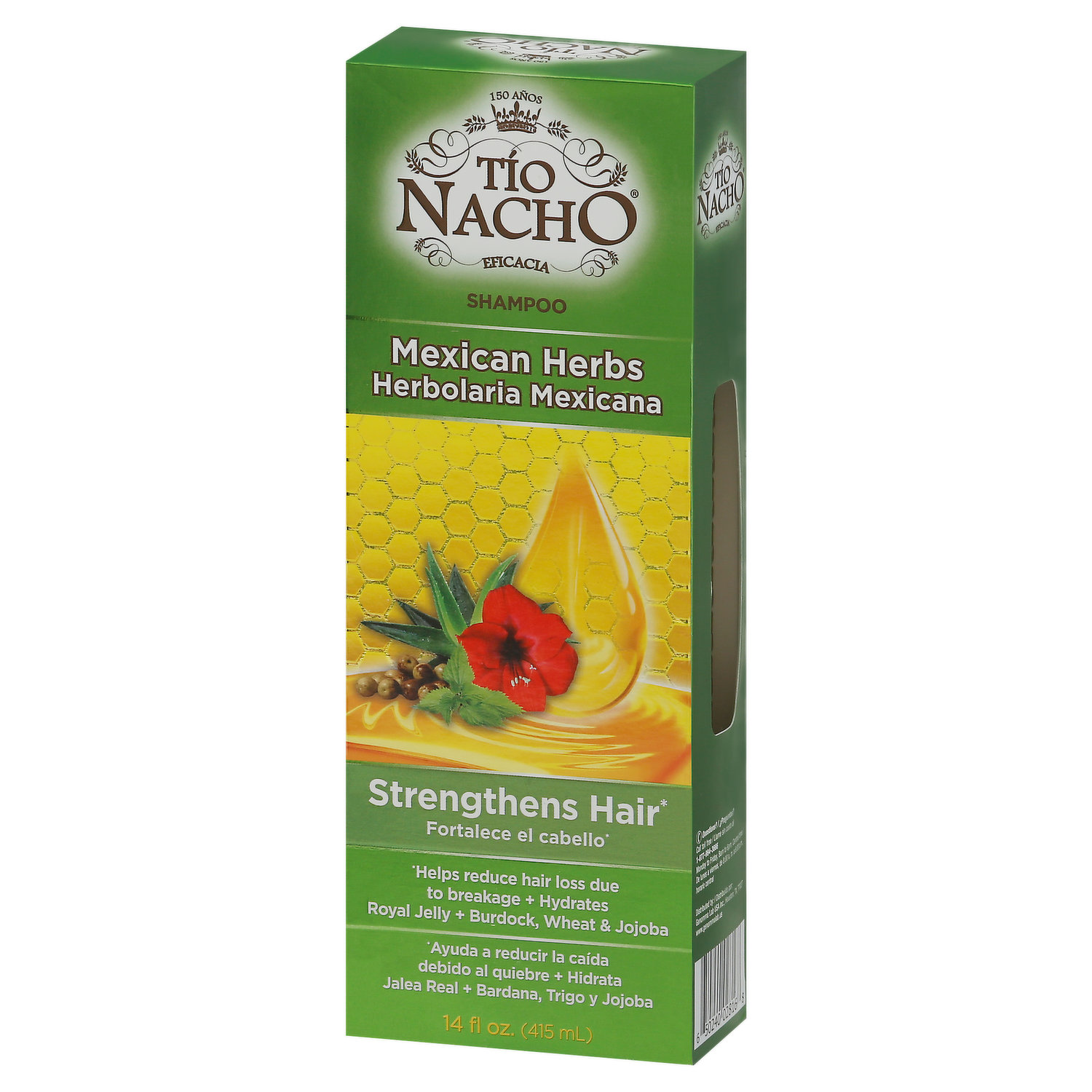 Tio Nacho Eficacia Mexican Herb Daily Repair Shampoo, Strengthens