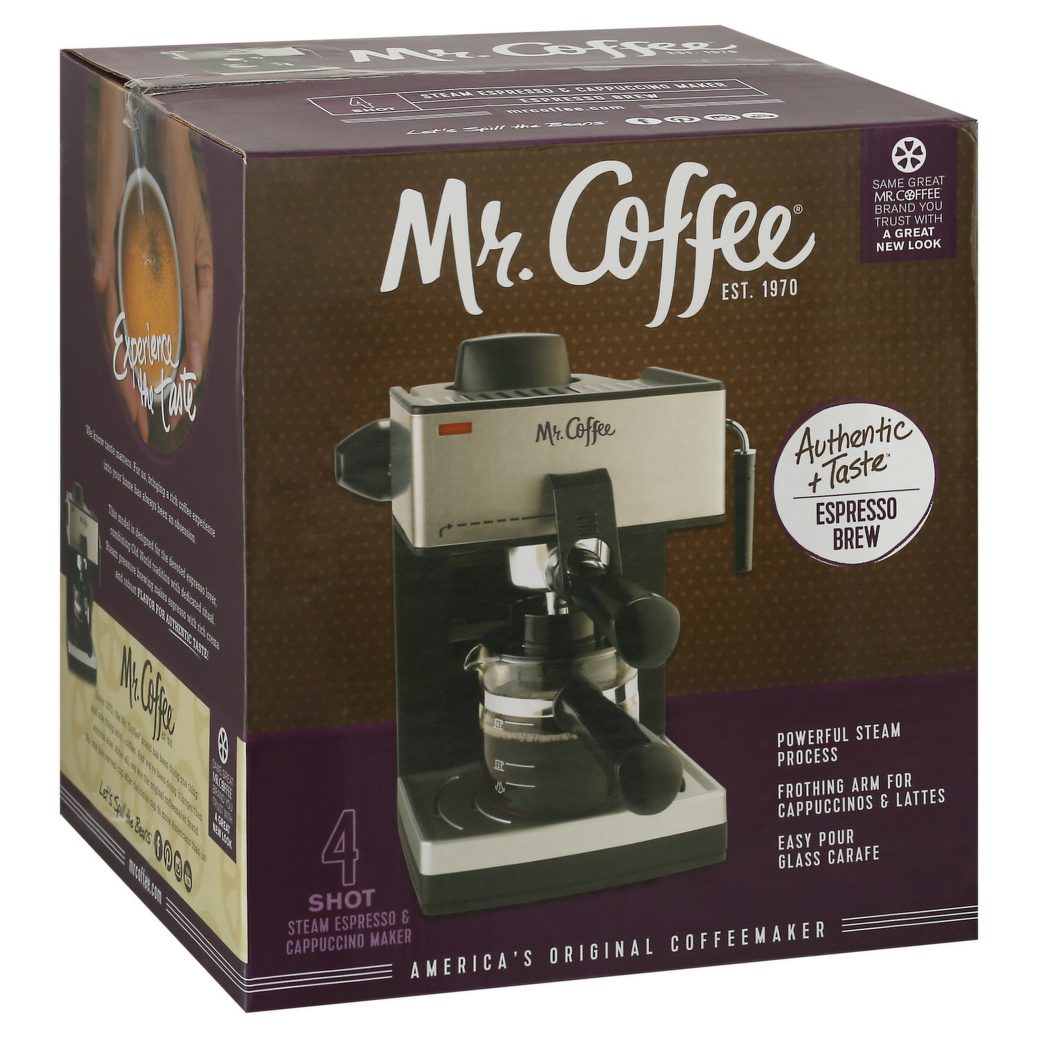 Mr Coffee Steam Espresso Machine, How To Use, Unboxing