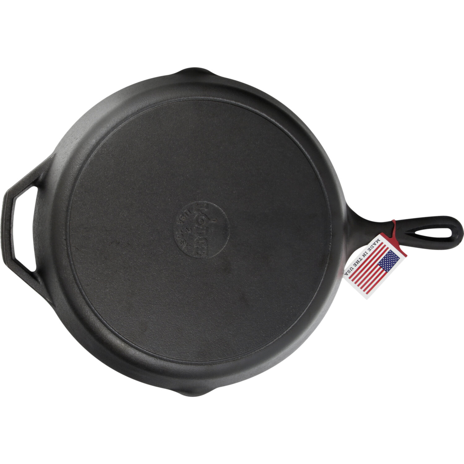 Lodge 12 Inch Smooth Inside Bottom Only Cast Iron Skillet made in the USA  Smooth Cast Iron Skillet Gift 