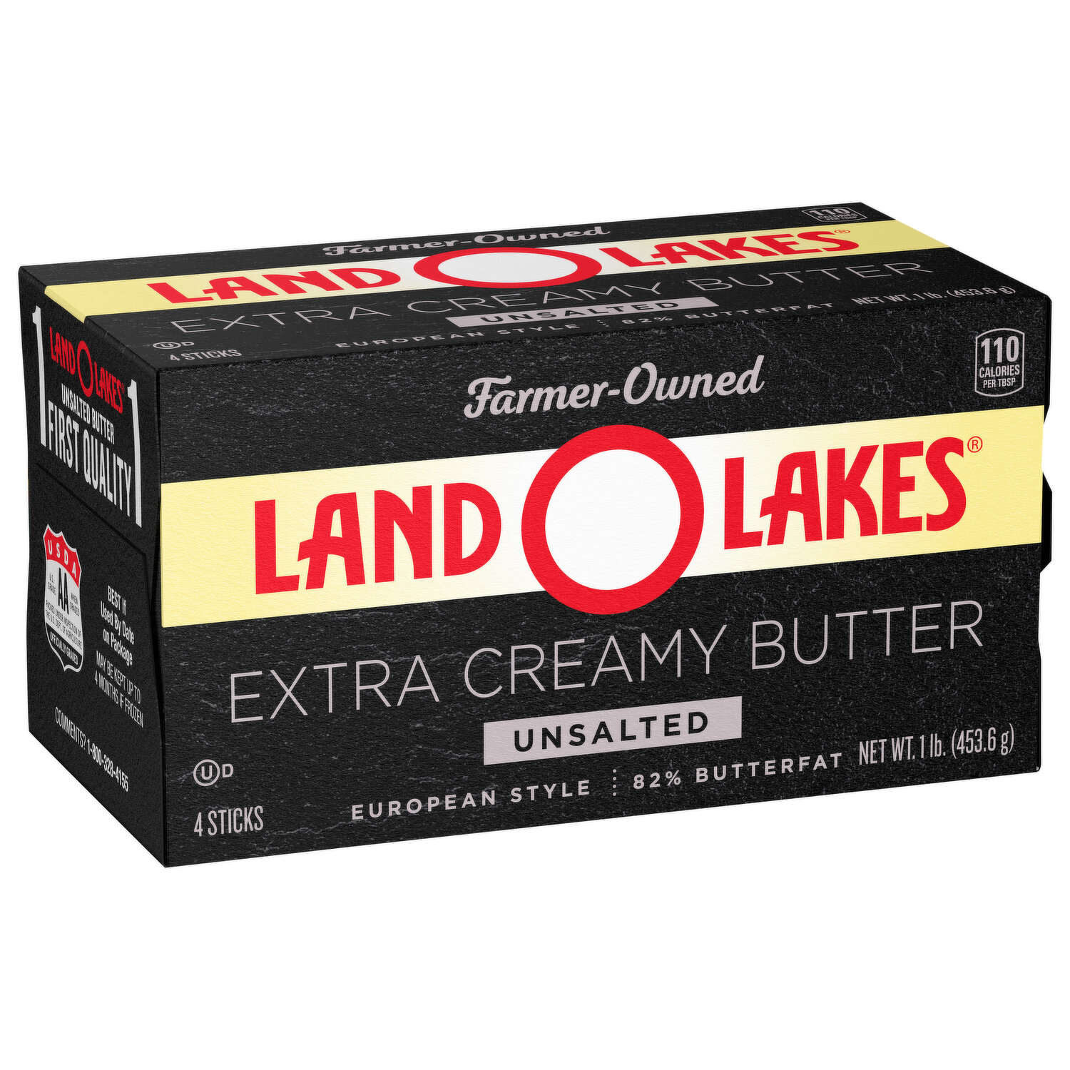 Land O Lakes® Extra Creamy Unsalted Butter Sticks, 1 lb - Foods Co.