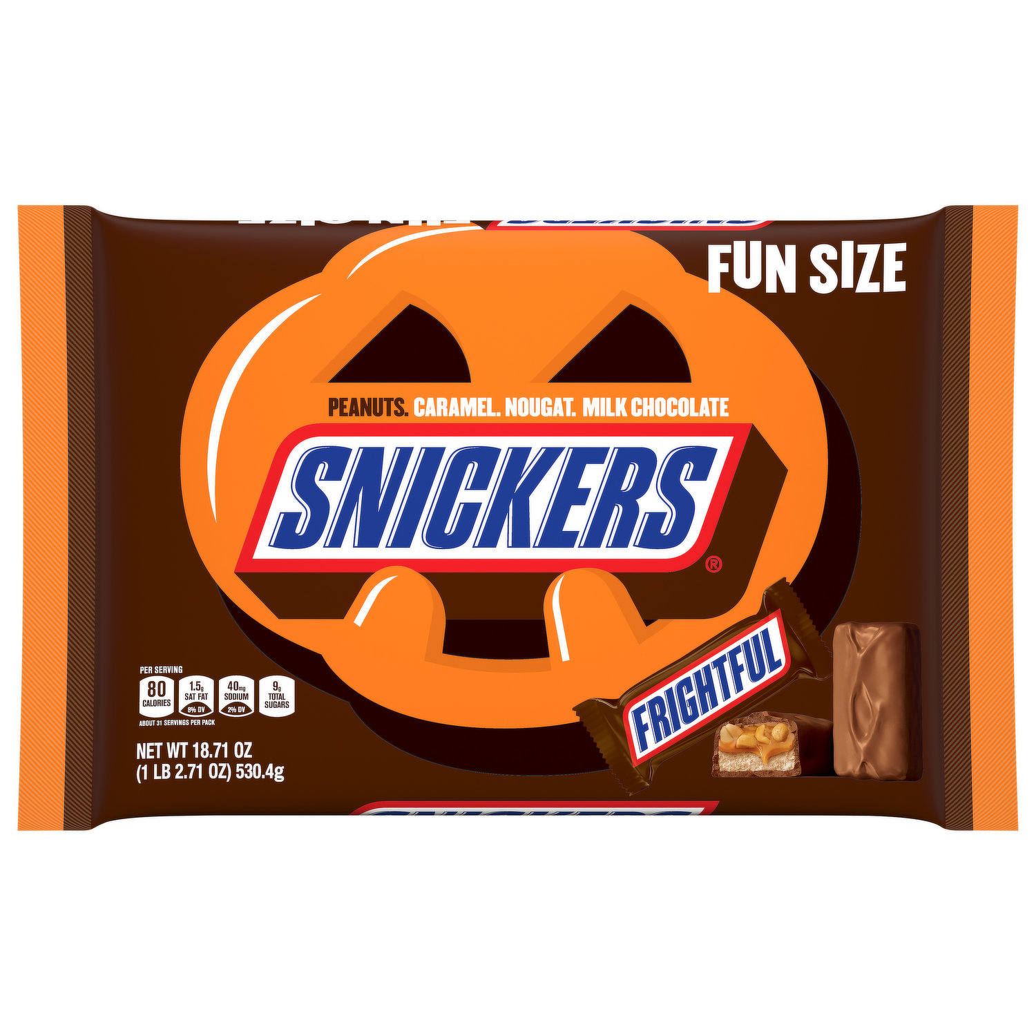 Snickers Fun Size Chocolate Bars Variety Pack - 10.36 oz packet