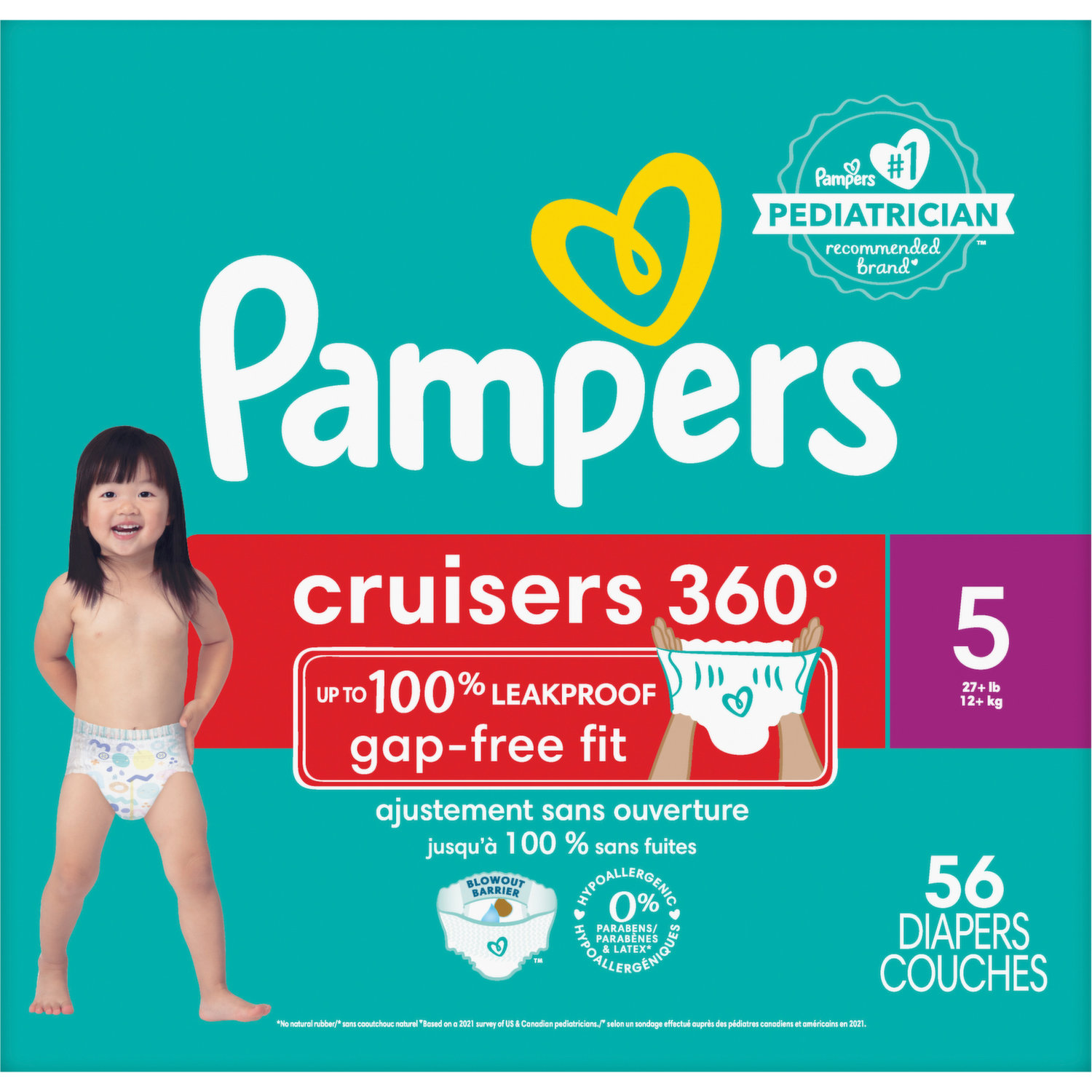 Save on Pampers Baby Dry Size 5 Diapers 27+ lbs Super Pack Order