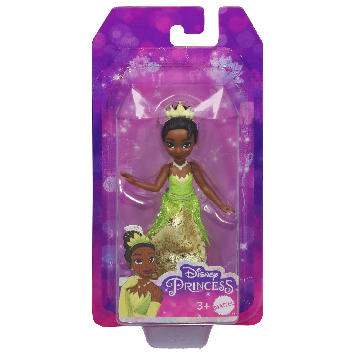 DISNEY The Princess and the Frog Toddler Tiana Plush Doll - 7.7