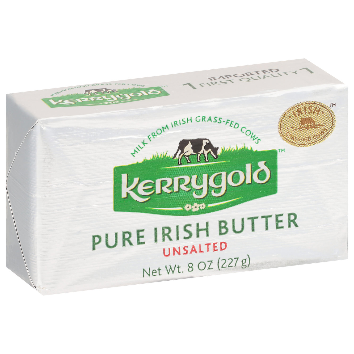 Kerrygold Butter, Pure Irish 8 oz, Butter & Margarine