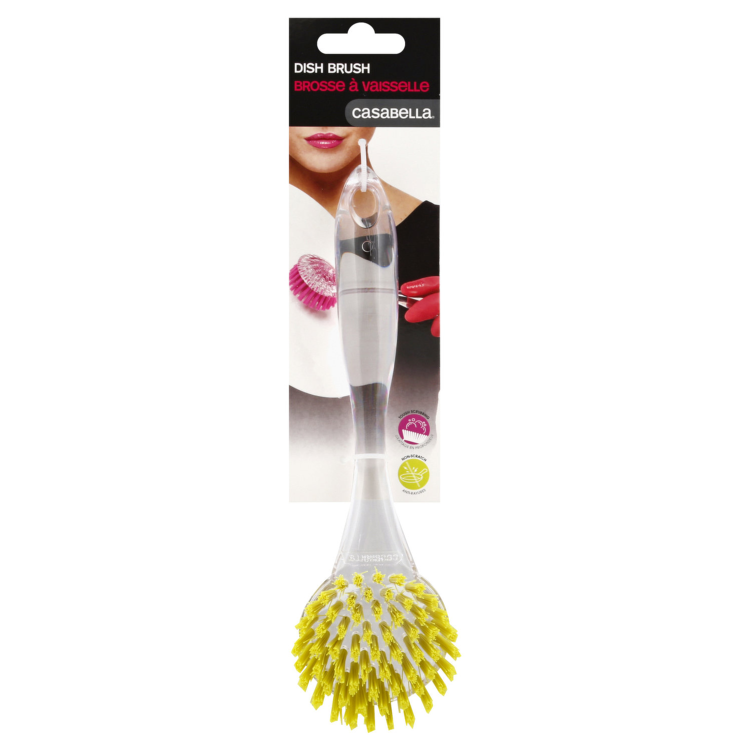 Casabella Premium Heavy-Duty Drain Brush