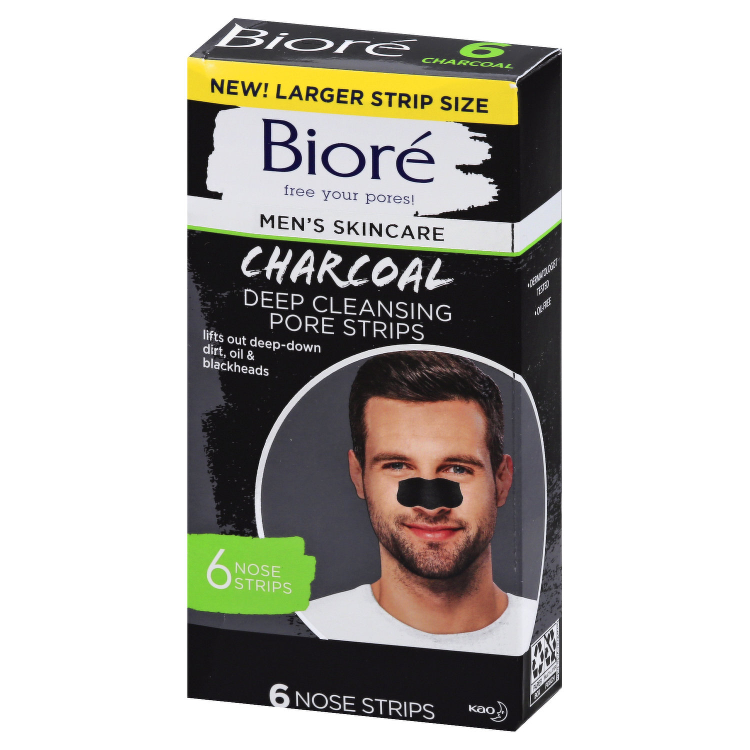 Biore 2024 charcoal strips