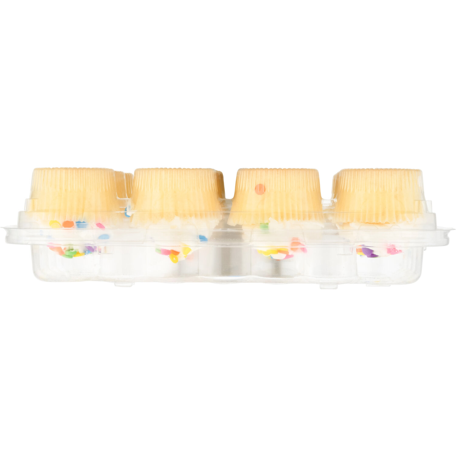 Mini Muffin Clear Plastic Container 12 Compartments