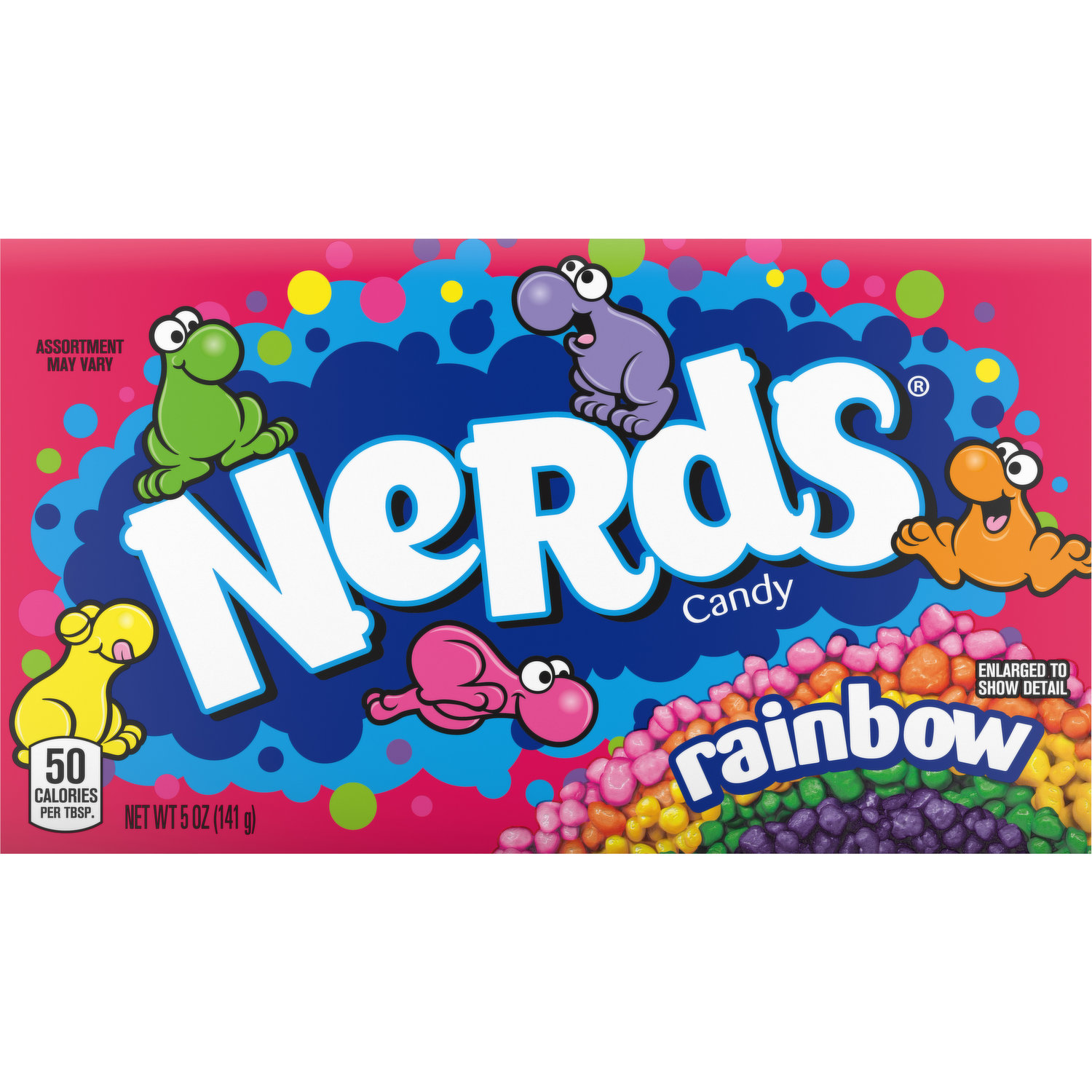 Nerds Mini Candy Bulk 50 Mini Boxes Strawberry