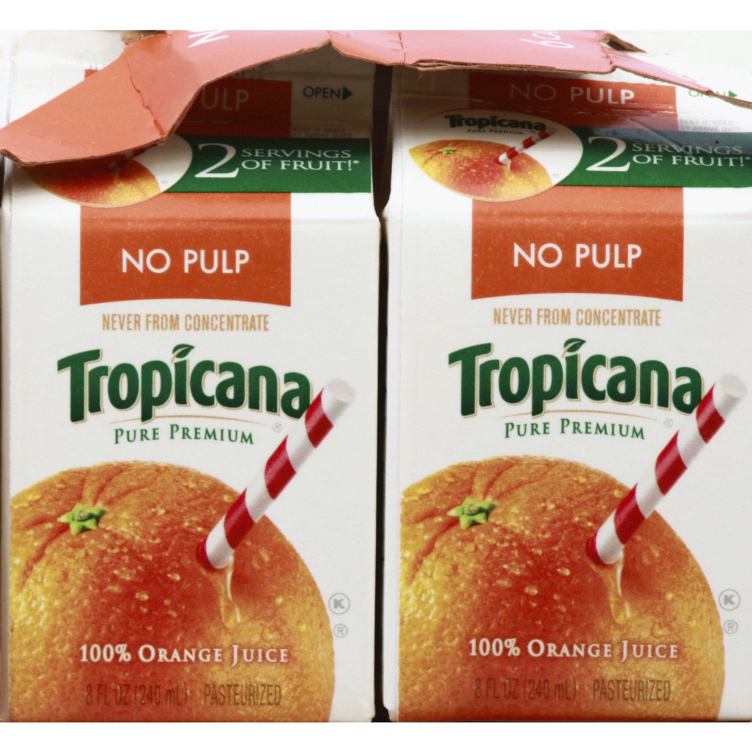 tropicana orange juice carton