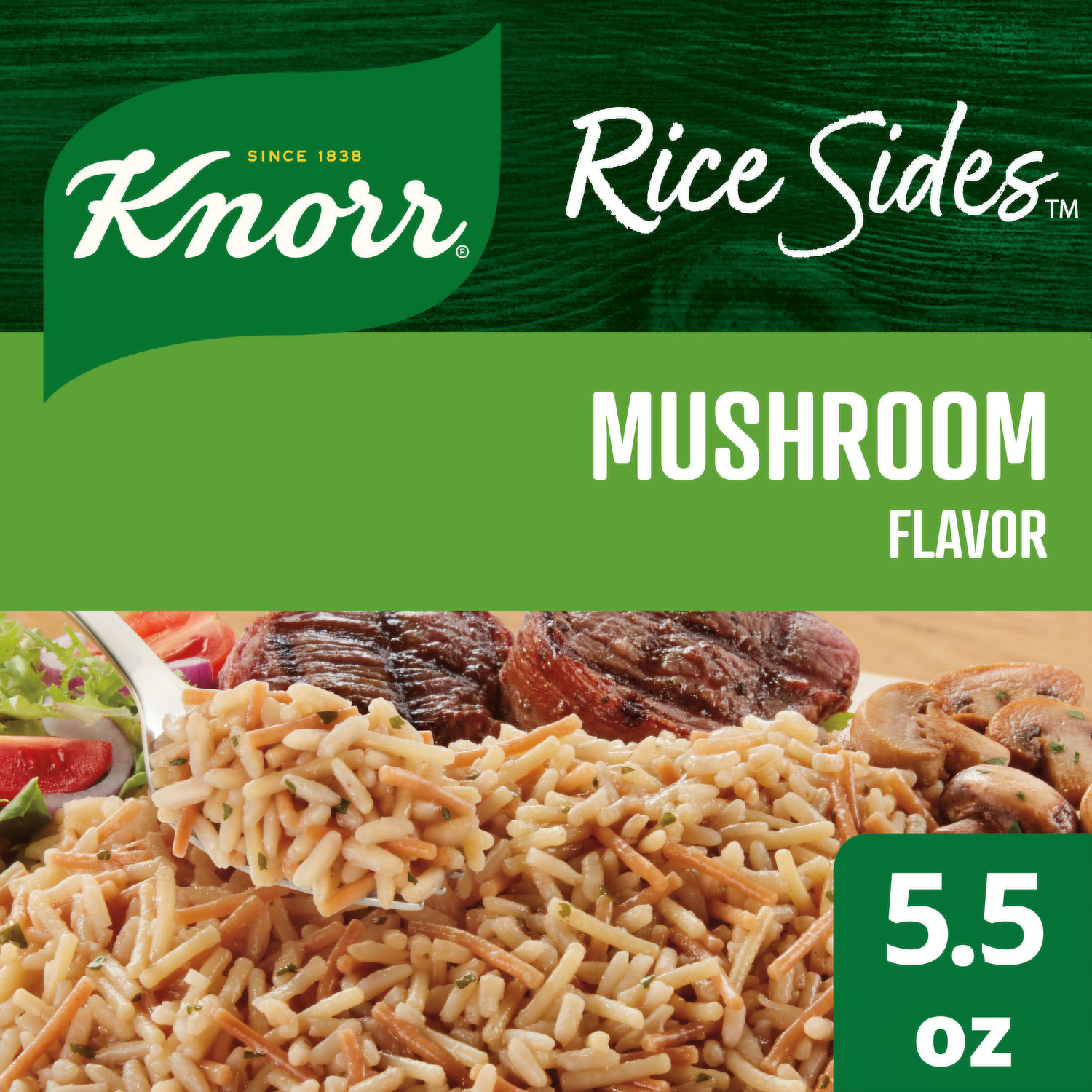 Knorr Rice Sides Rice & Pasta Blend, Mushroom Flavor