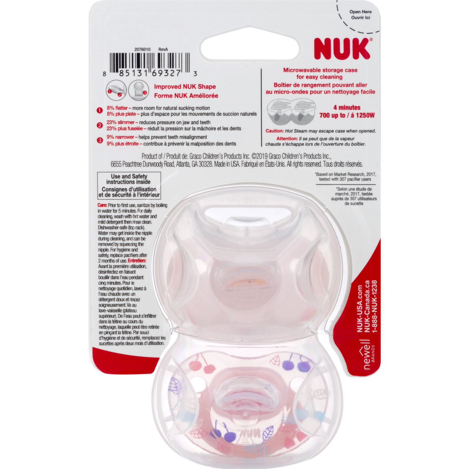 Cuchara Plástica para bebés NUK Pack x 2 – NUK Perú