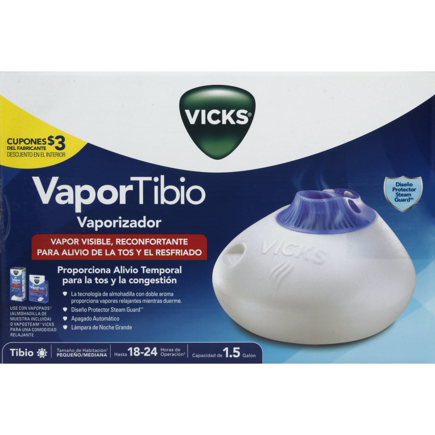 is vicks vapo steam safe for dogs