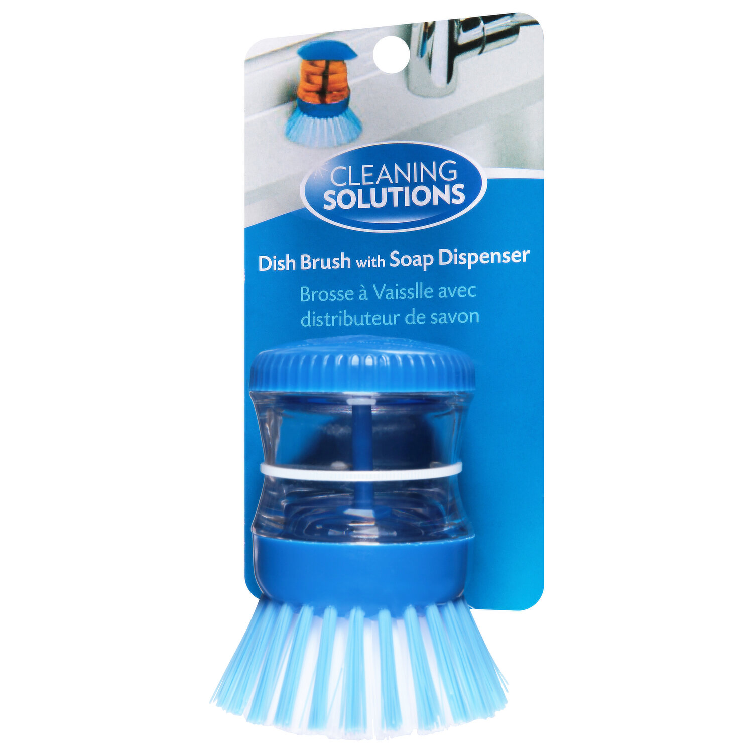 Cleaning Solutions Dish Brush With Soap Dispenser, Delivery Near You