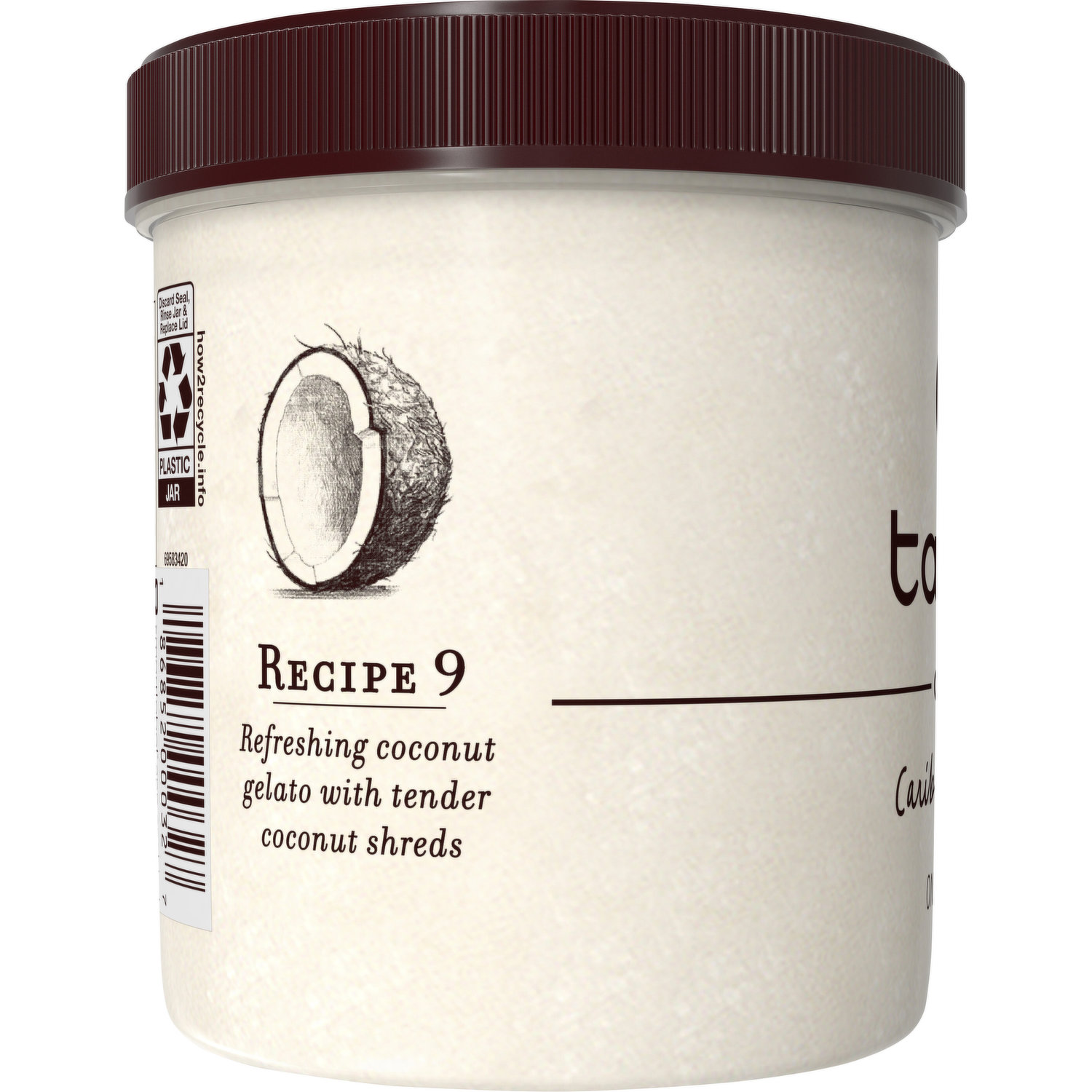 Talenti Caribbean Coconut Gelato, 16 oz - Jay C Food Stores