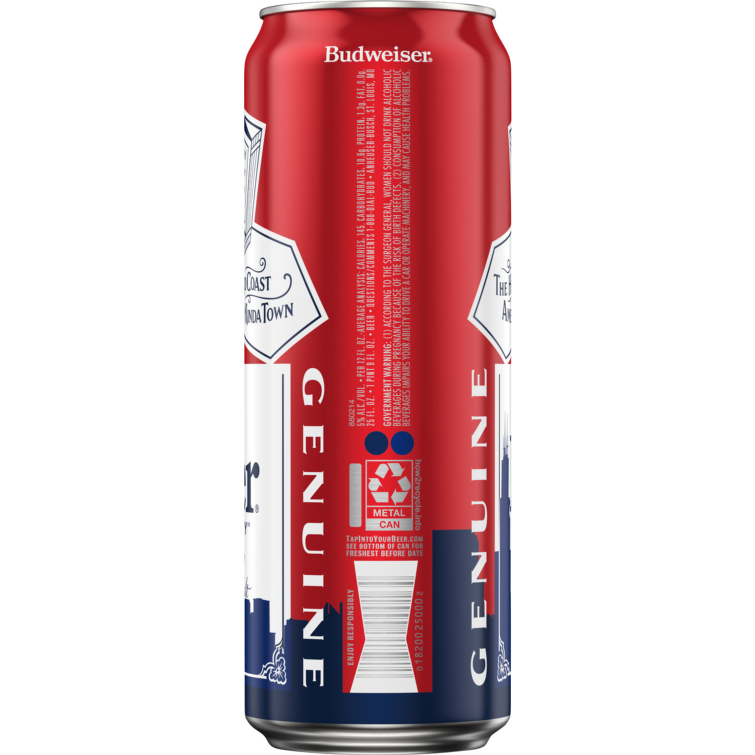 Budweiser - Best Buds Yadi/Waino (25oz can)