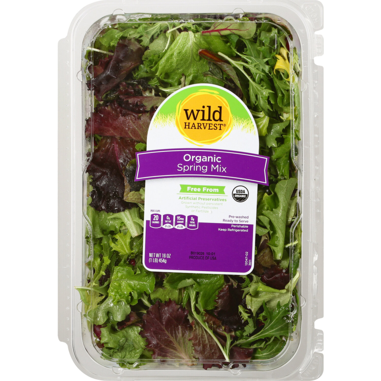 Organic Spring Salad Mix, 1 lb