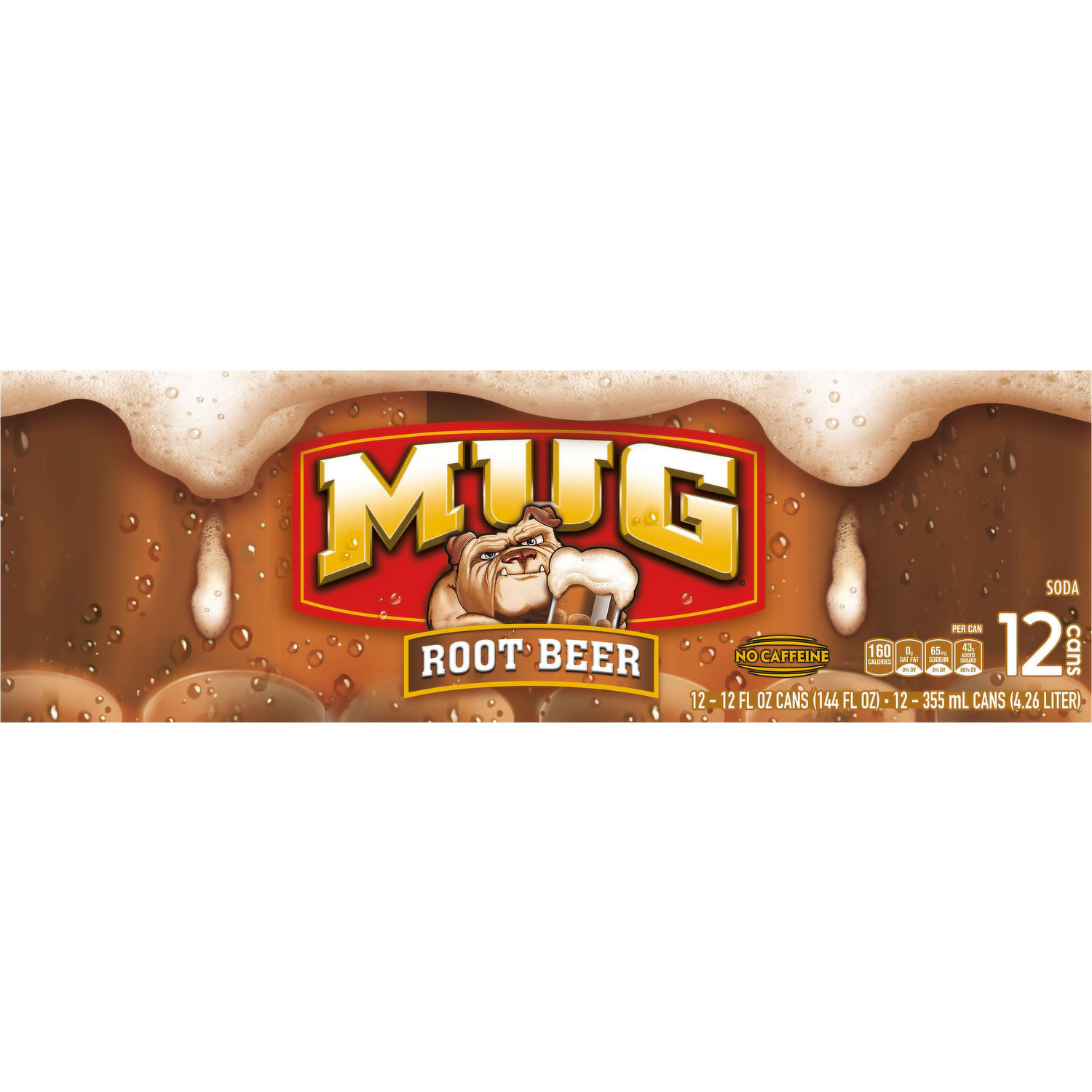  Mug Root Beer Soda, Fridge Pack Bundle, 12 fl oz, 36 Cans :  Grocery & Gourmet Food