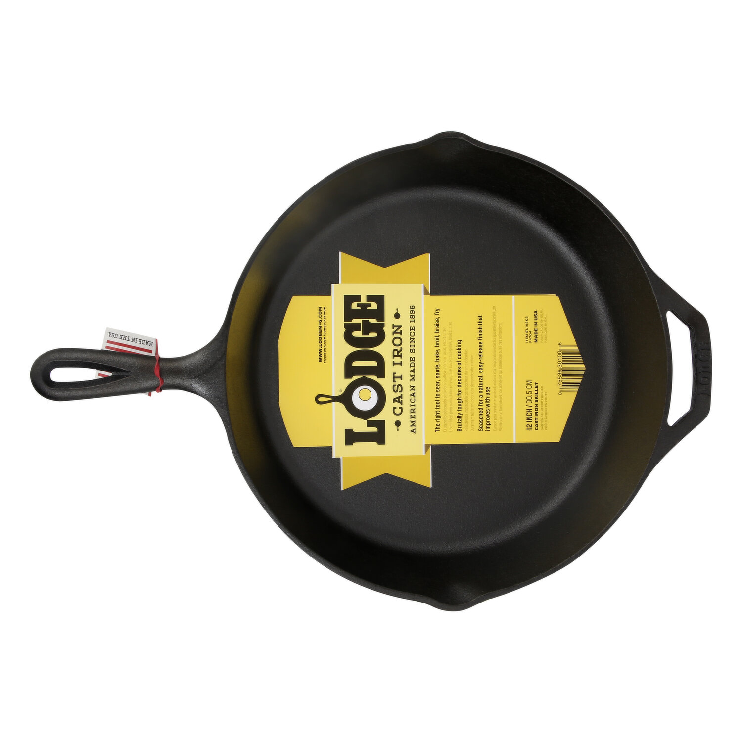 12 Inch Cast Iron Skillet