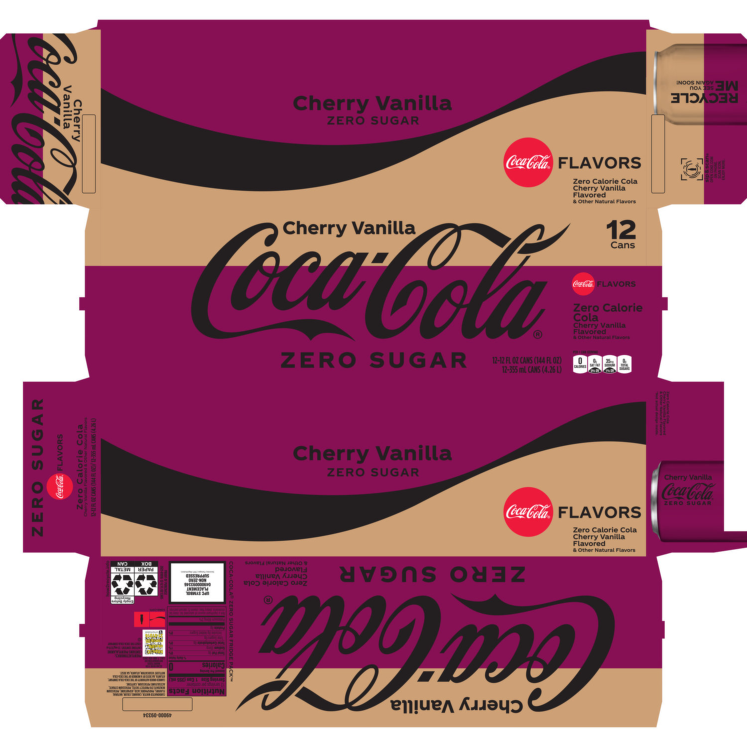 Coca Cola Cherry Vanilla 355 ml