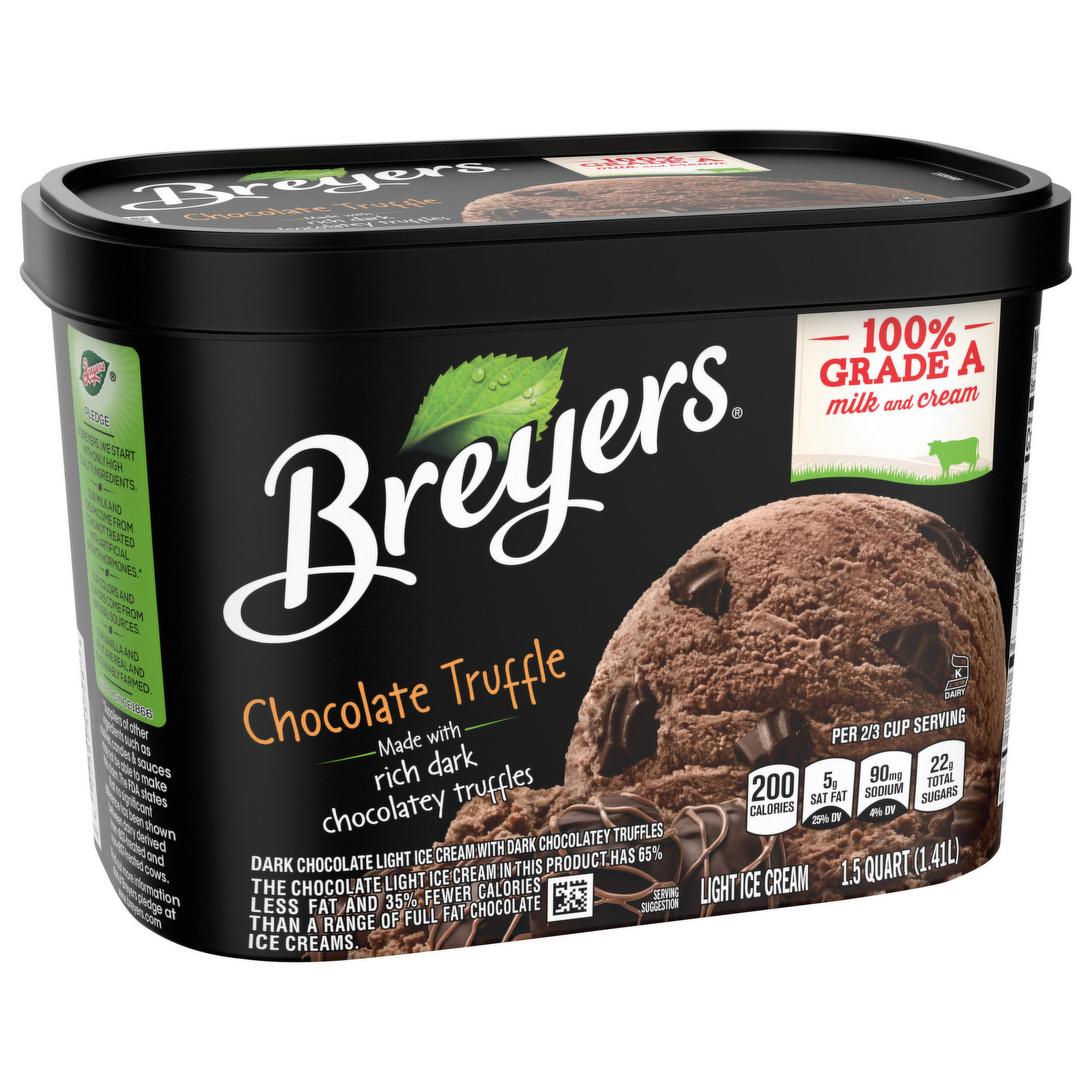 On Second Scoop: Ice Cream Reviews: Breyers Chocolate Truffle Ice