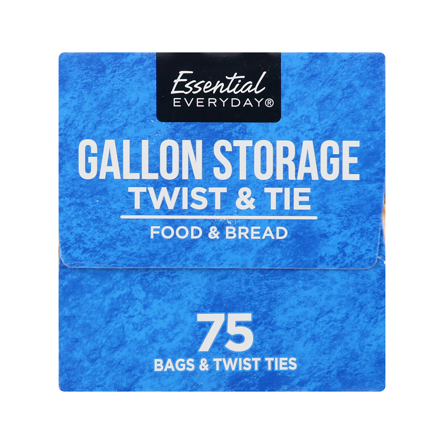 Essential Everyday Storage Bags, Twist & Tie, Food & Bread, Gallon, Plastic Bags