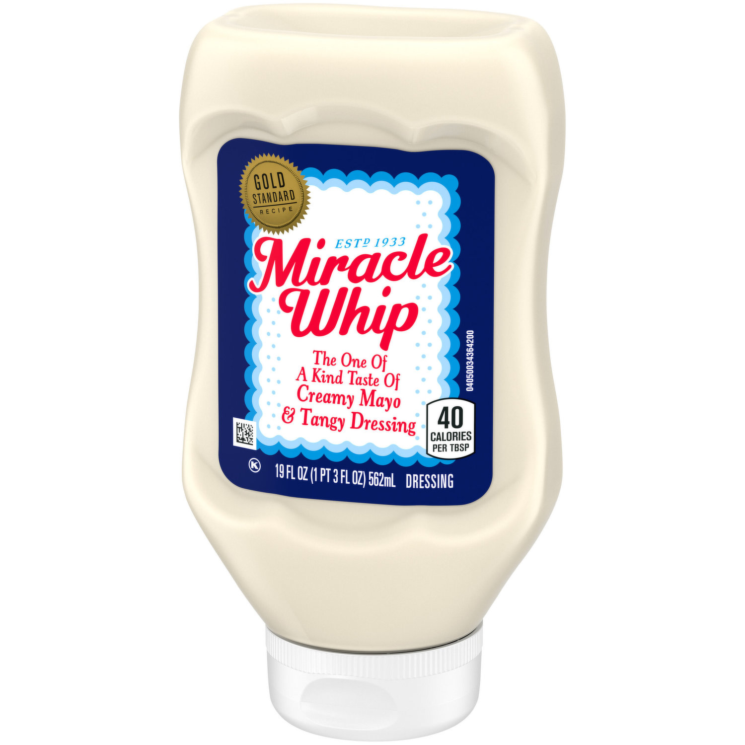 Miracle Whip Dressing, Creamy Mayo & Tangy - 2 pack, 30 fl oz