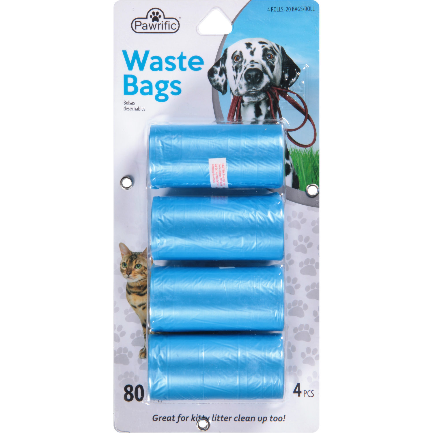 Bramton Bags On Board Refill Poop Bags Blue 140 Count - Pet Food Warehouse