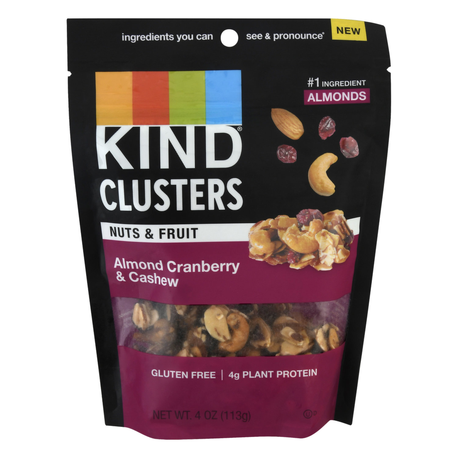  South 40 Cashew Bar - Extra Crunchy Honey Nut Clusters, 5g  Protein